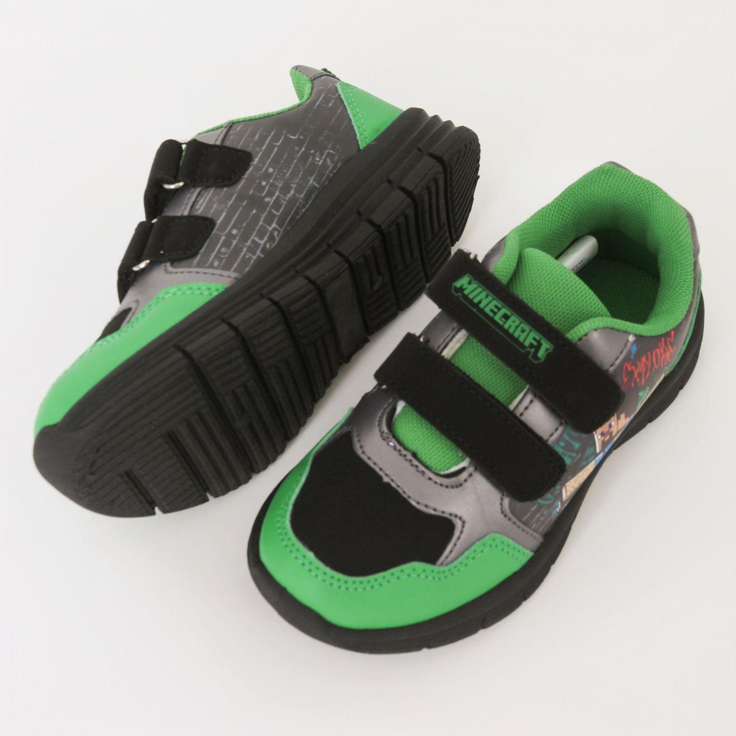 Zapatillas Niño Verde Personaje Minecraft-3