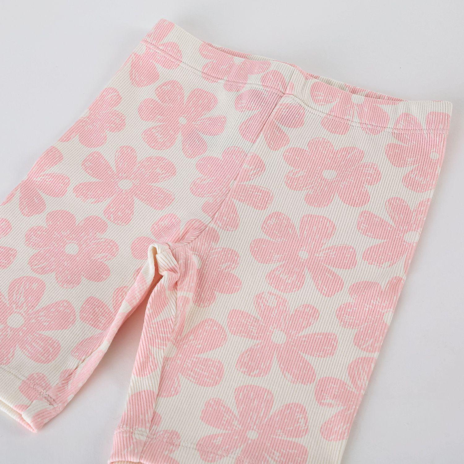 Conjunto Niña Minnie Disney Corto Rosado-3