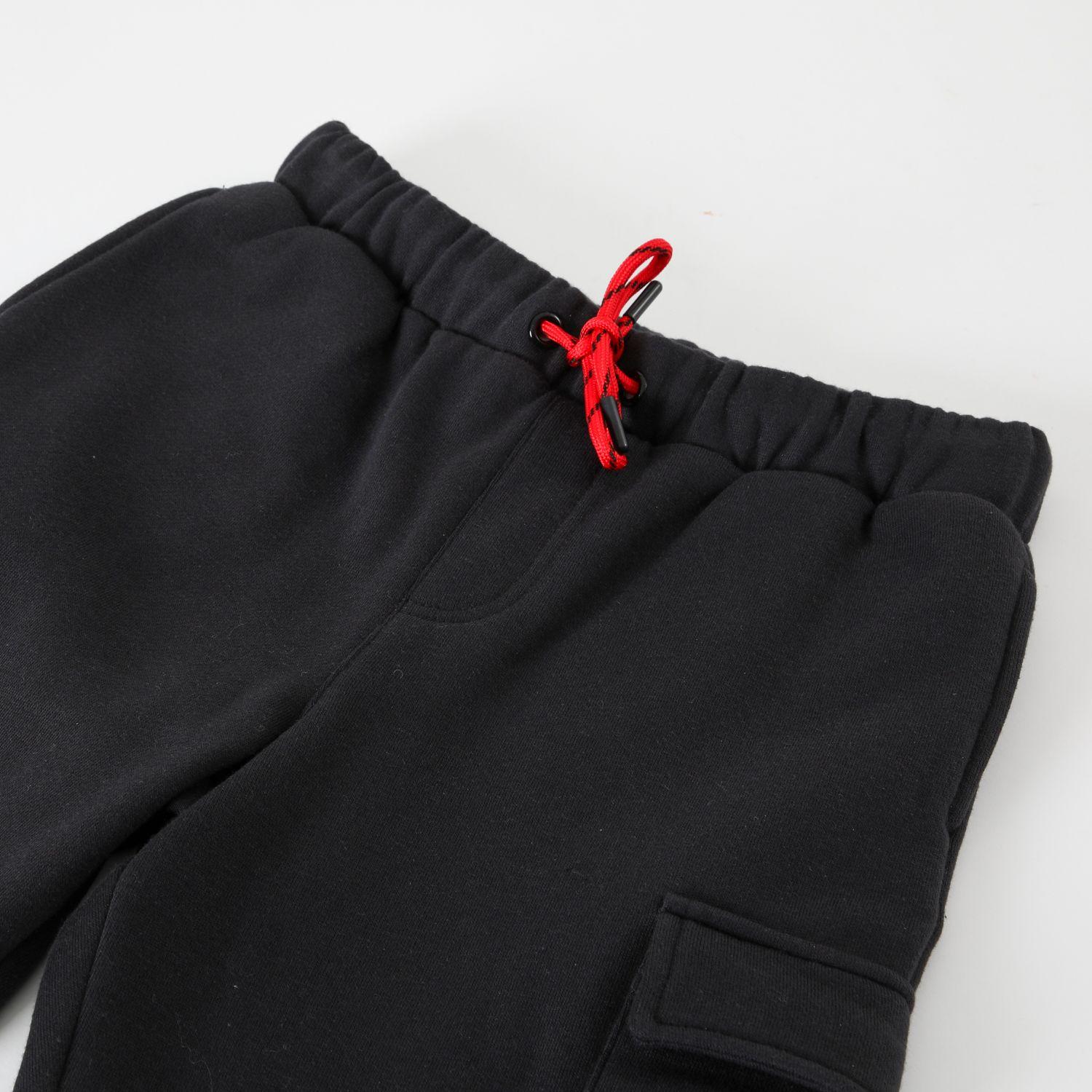 Pantalon De Buzo Niño Mickey Cargo Negro Disney-1