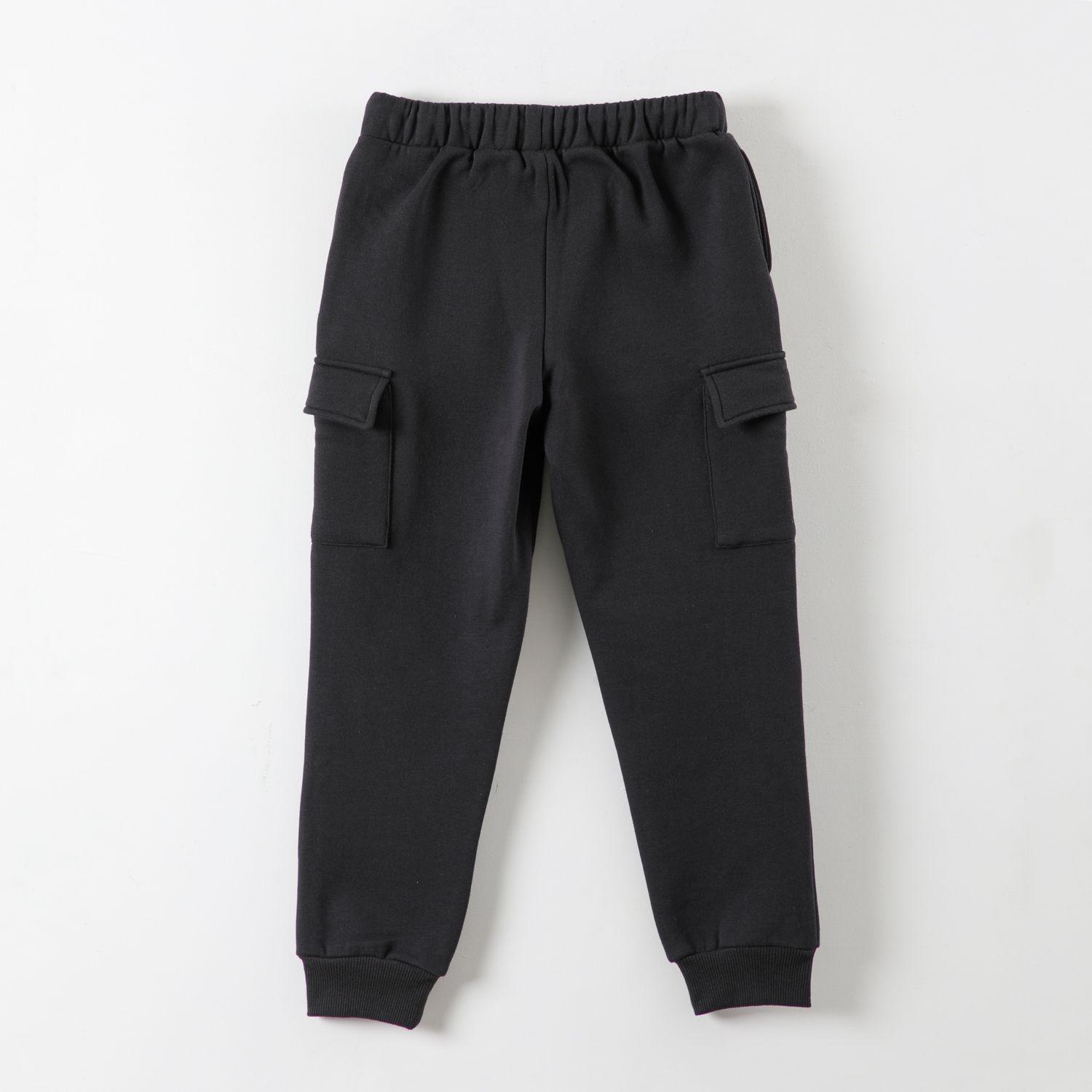 Pantalon De Buzo Niño Mickey Cargo Negro Disney-2