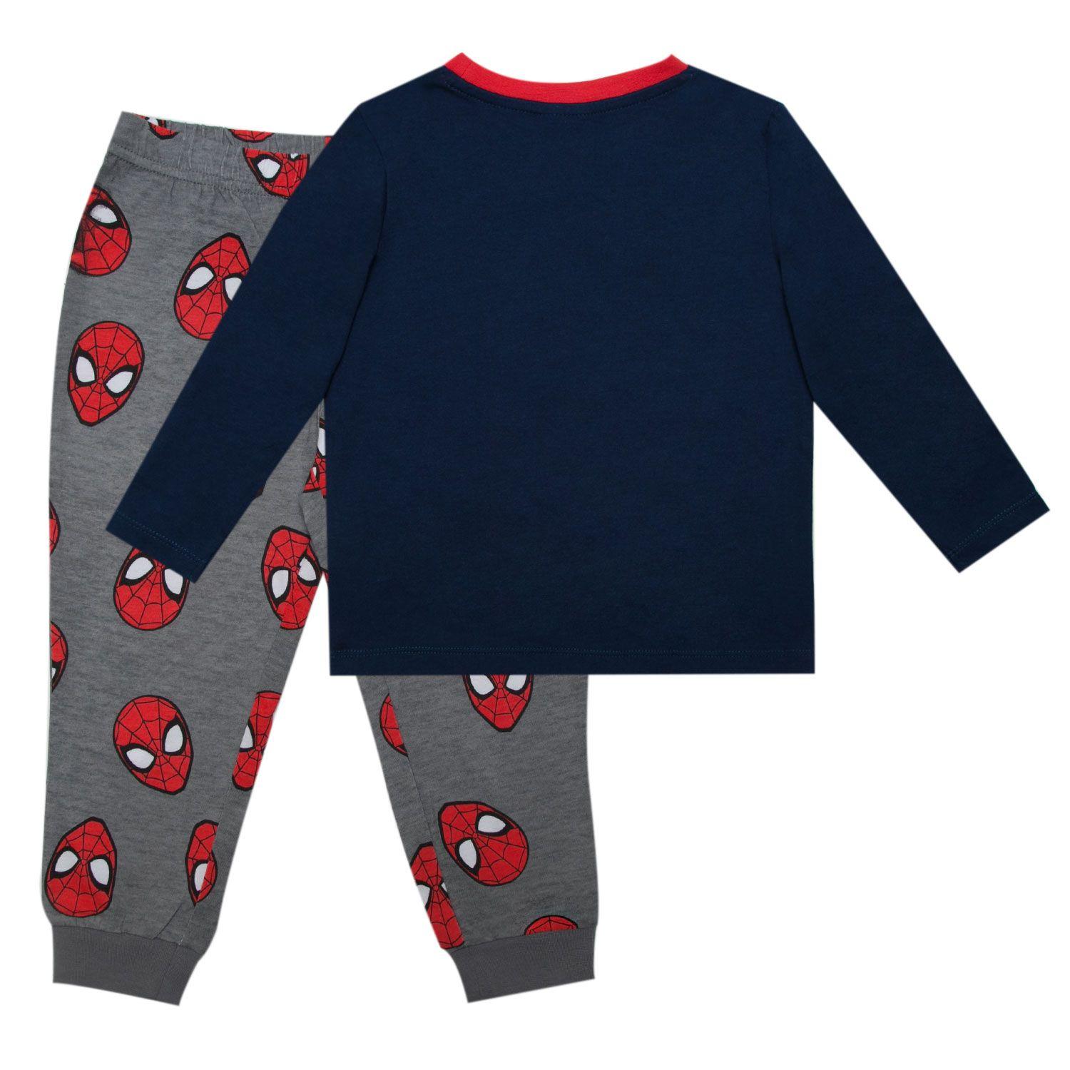 Pijama Niño Spiderman Looks Like Azul Marvel-1