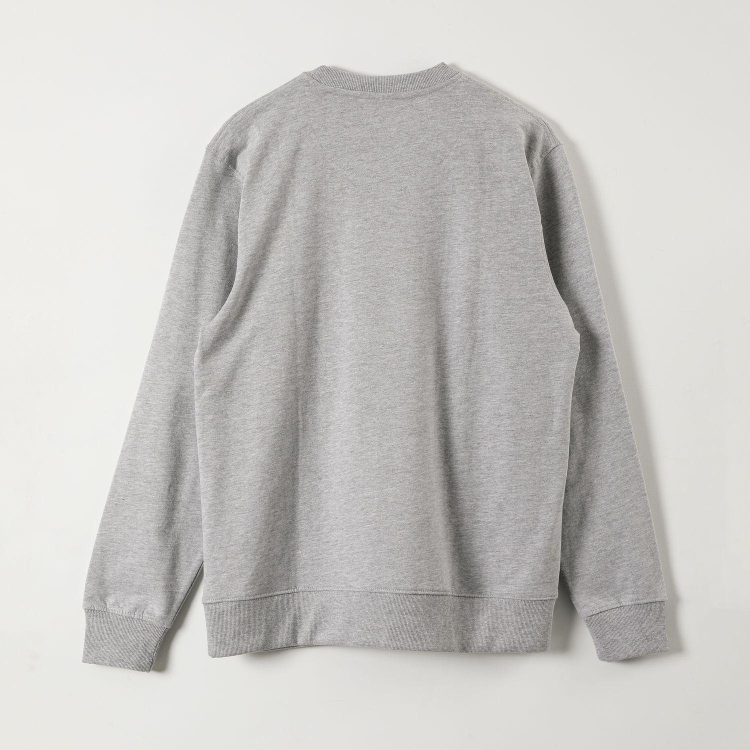 Poleron Cerrado Mujer Logo Gris Kiss-2