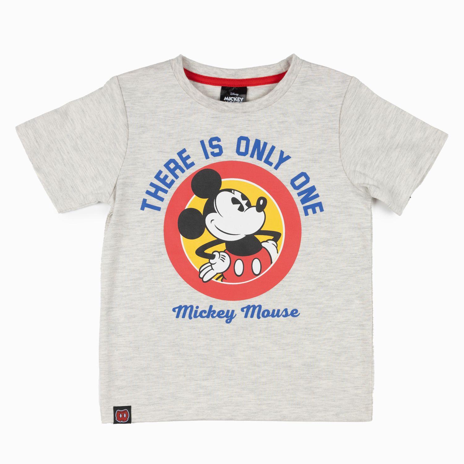 Polera Niño There Is Only One Mickey Gris Disney-1