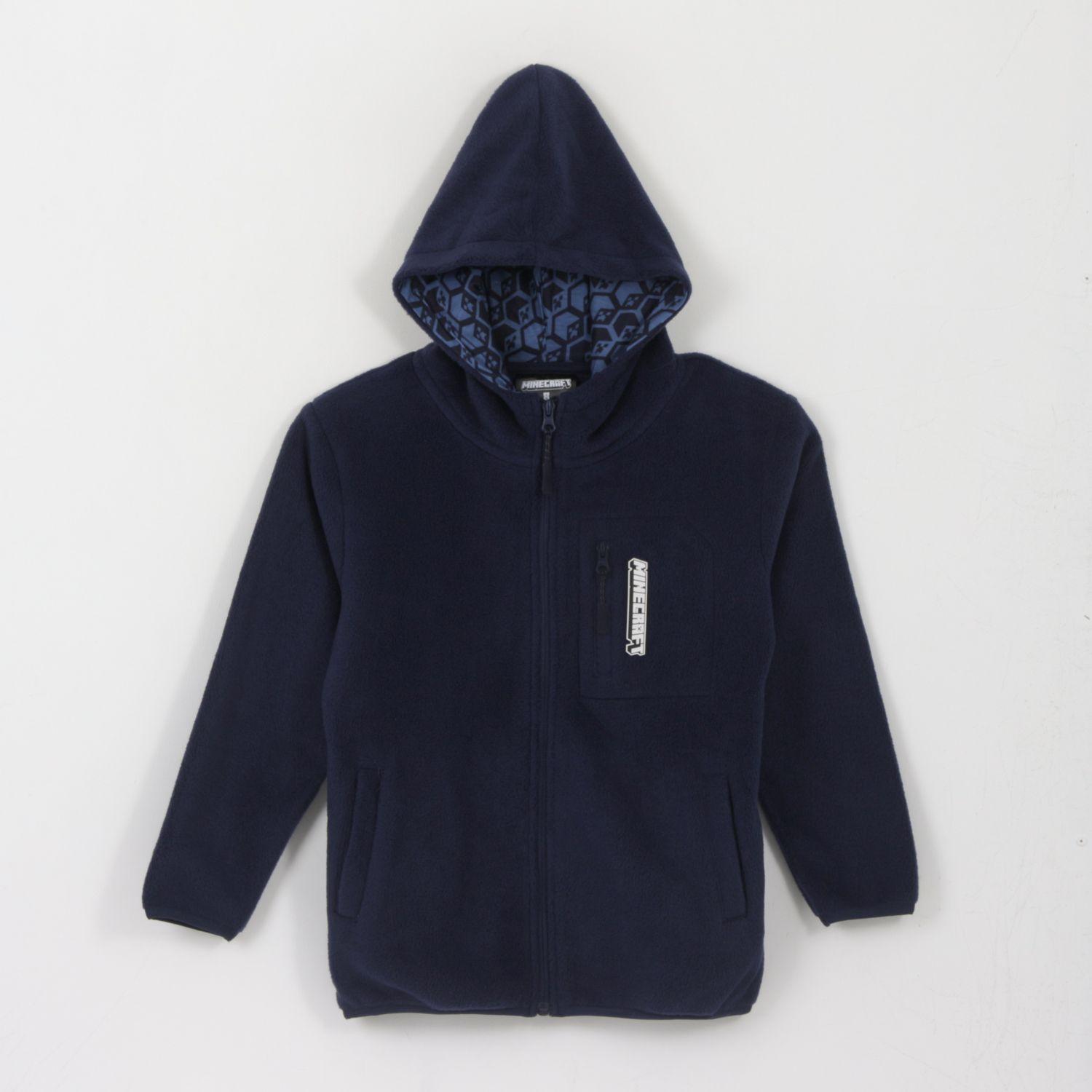 Polar Escolar Niño Azul Marino Bolsillo Minecraft-0