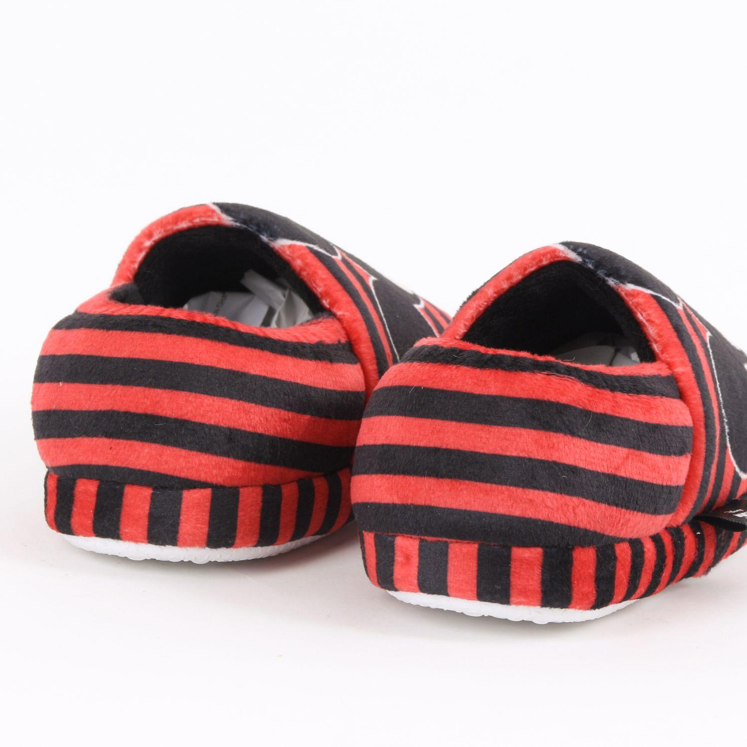 Pantufla Niño Rayas Mickey Mouse Rojo Disney-2