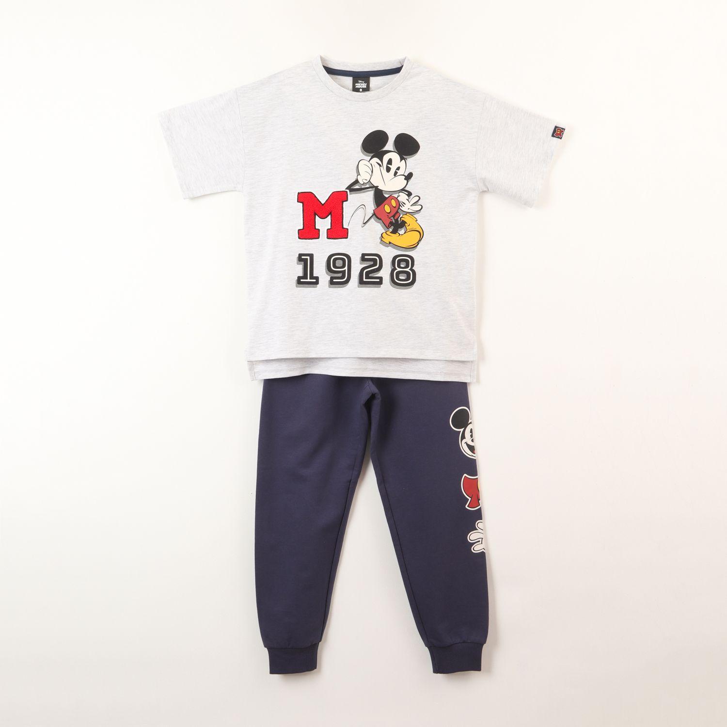 Conjunto Niño Mickey 1928 Gris Disney-0