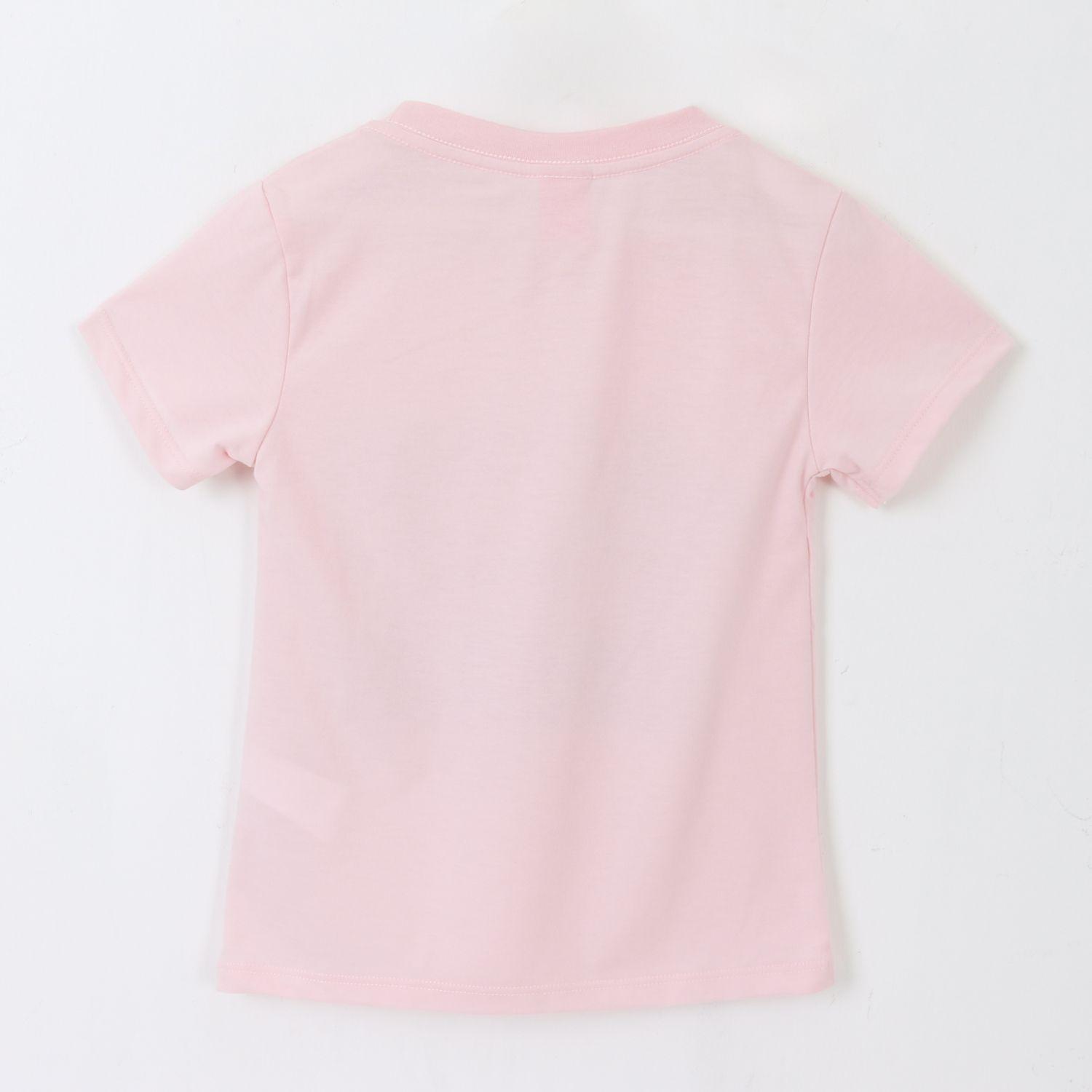 Polera Manga Corta Niña Rosado Friends & Hello Kitty-1