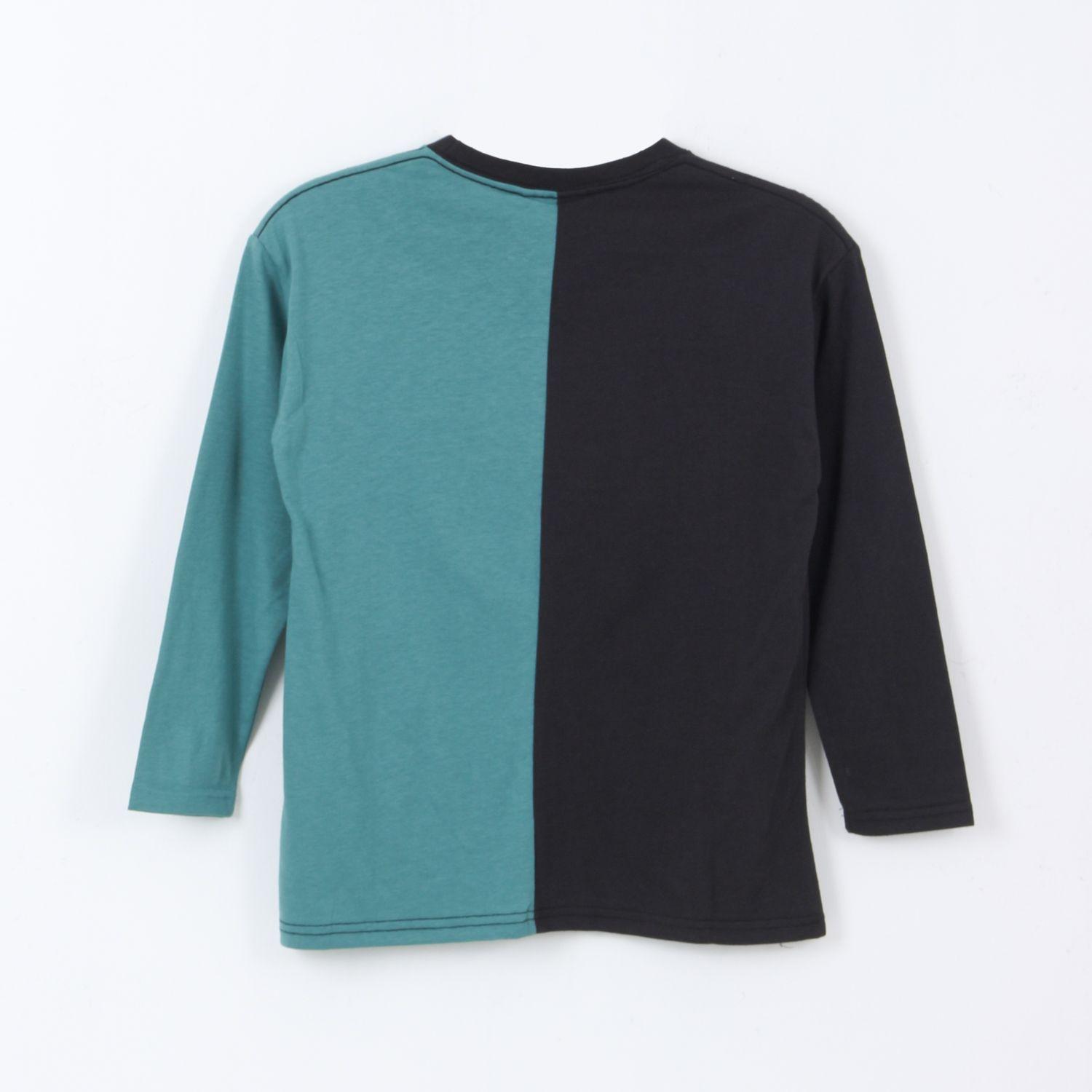 Polera Manga Larga Niño Game Over Negro Minecraft-1