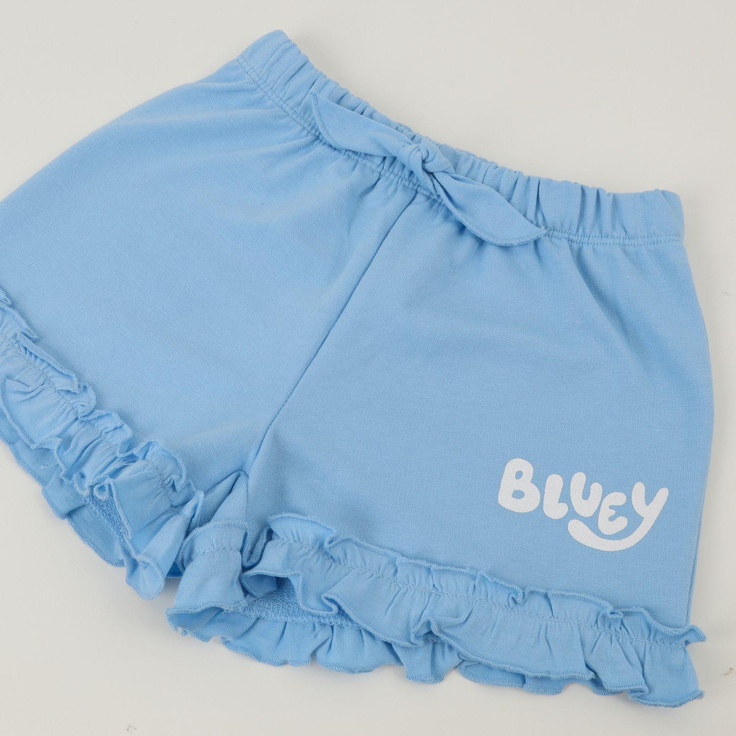 Conjunto Niña Celeste Bluey & Bingo Bluey-3