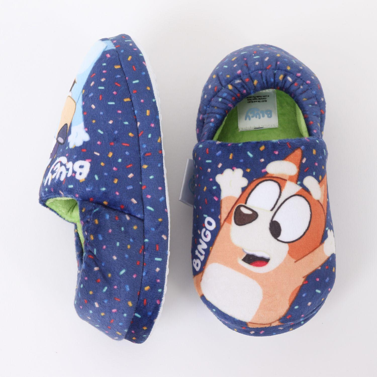 Pantufla Niño Puntos Azul Bingo & Bluey-3