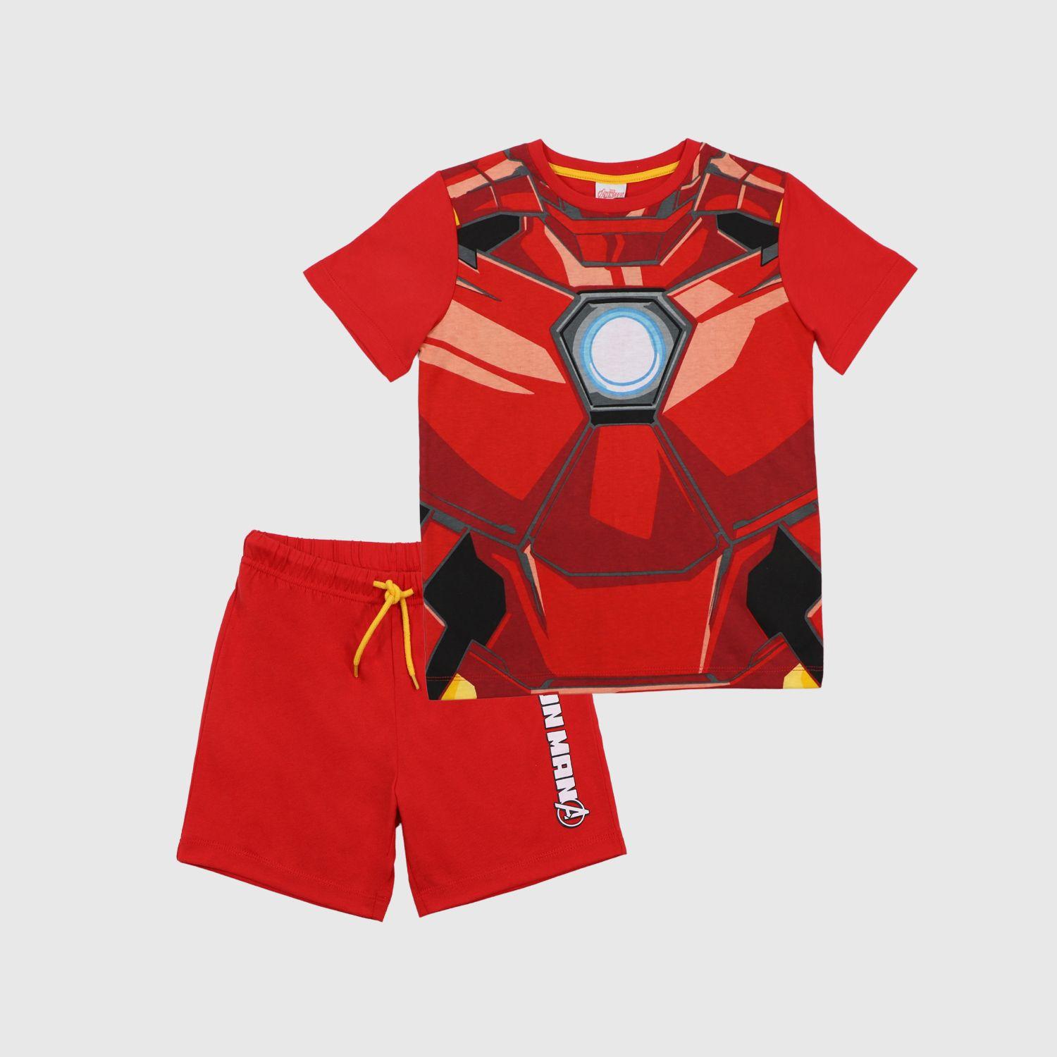Pijama Disfraz Niño Iron Man Armadura Rojo Marvel-2