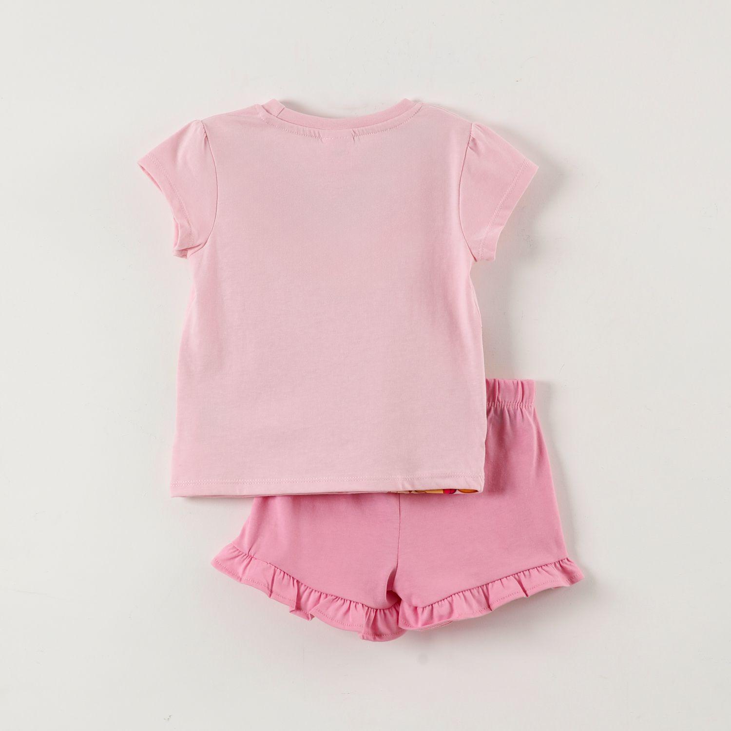 Pijama Corto Niña Star Rosado Paw Patrol-3