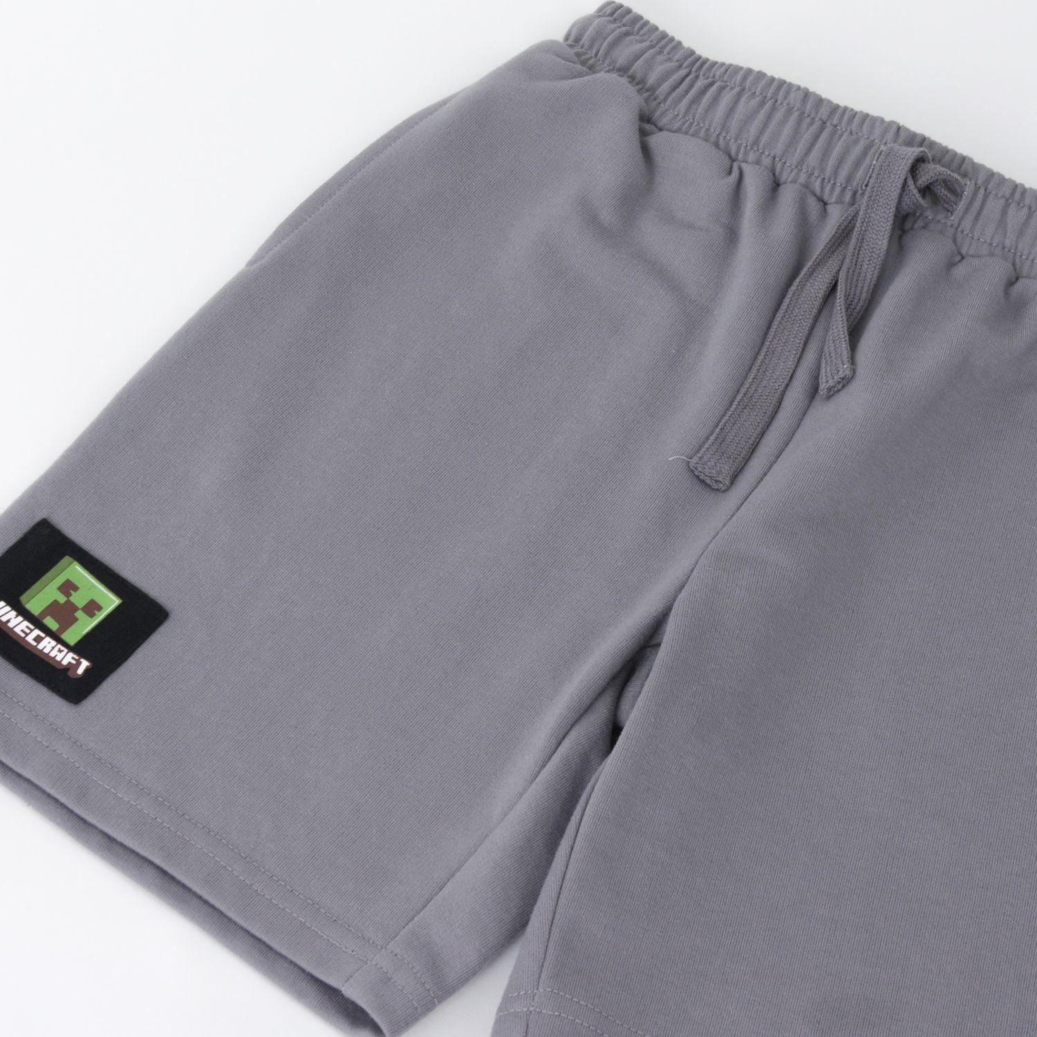 Conjunto Niño Verde Short Cordón Creeper Minecraft-3