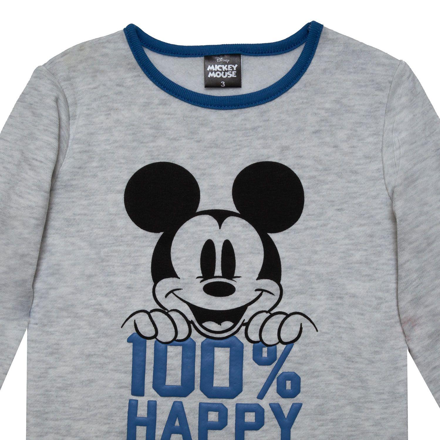 Pijama Niño Mickey Happy Azul Disney-2