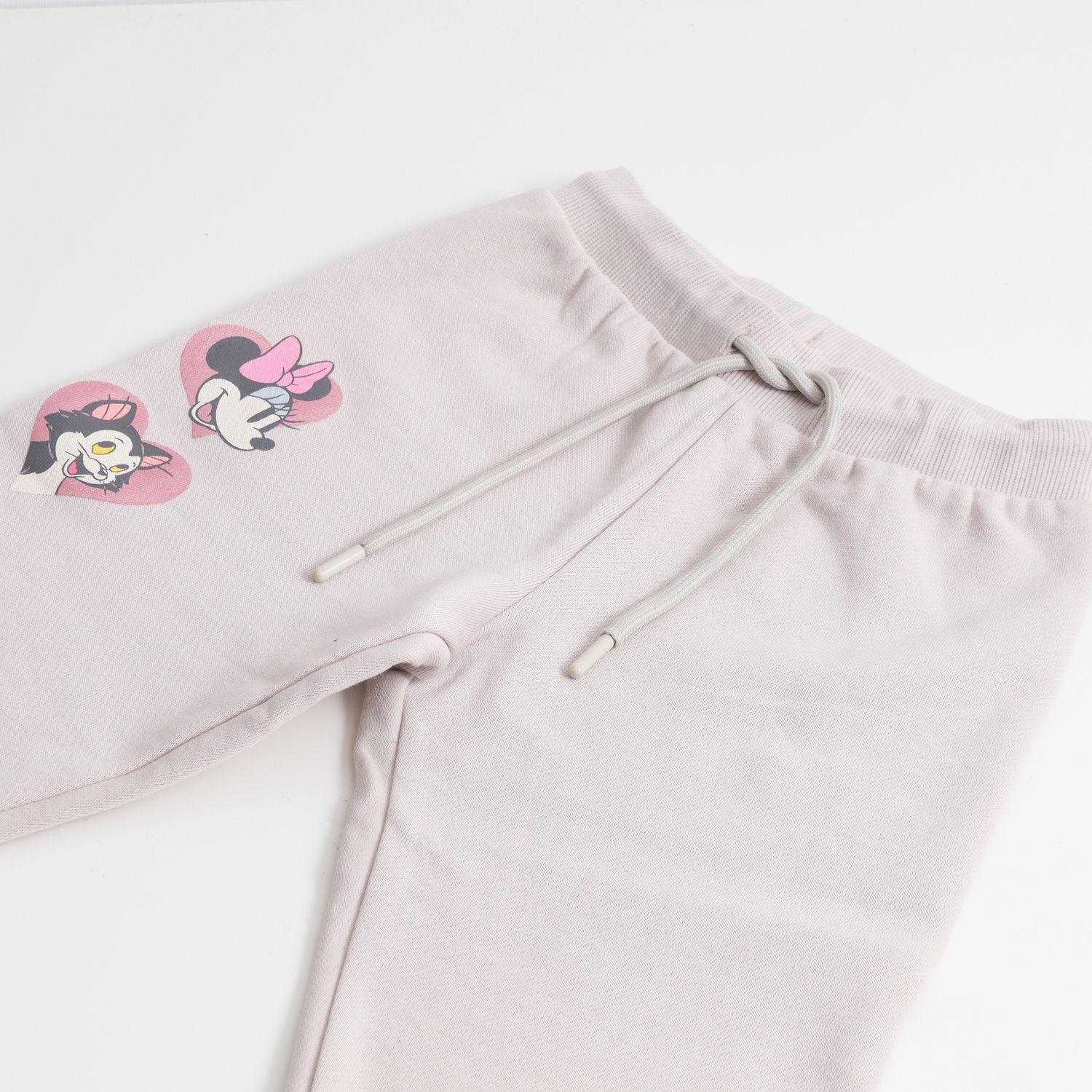 Pantalón de Buzo Niña Minnie & Cat Beige Disney-2