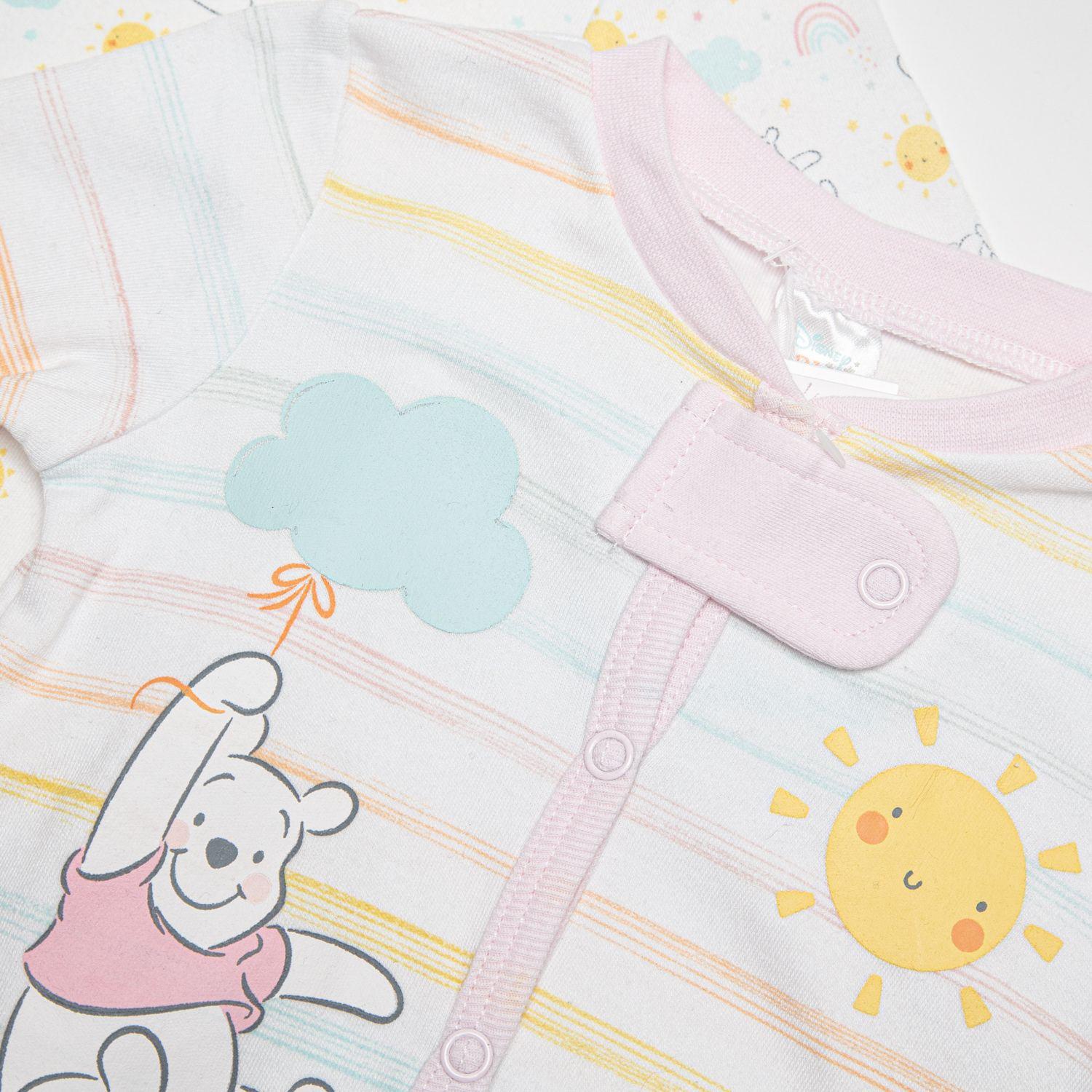 Set Bebe Winnie The Pooh Mas Miel Rosado Disney-2