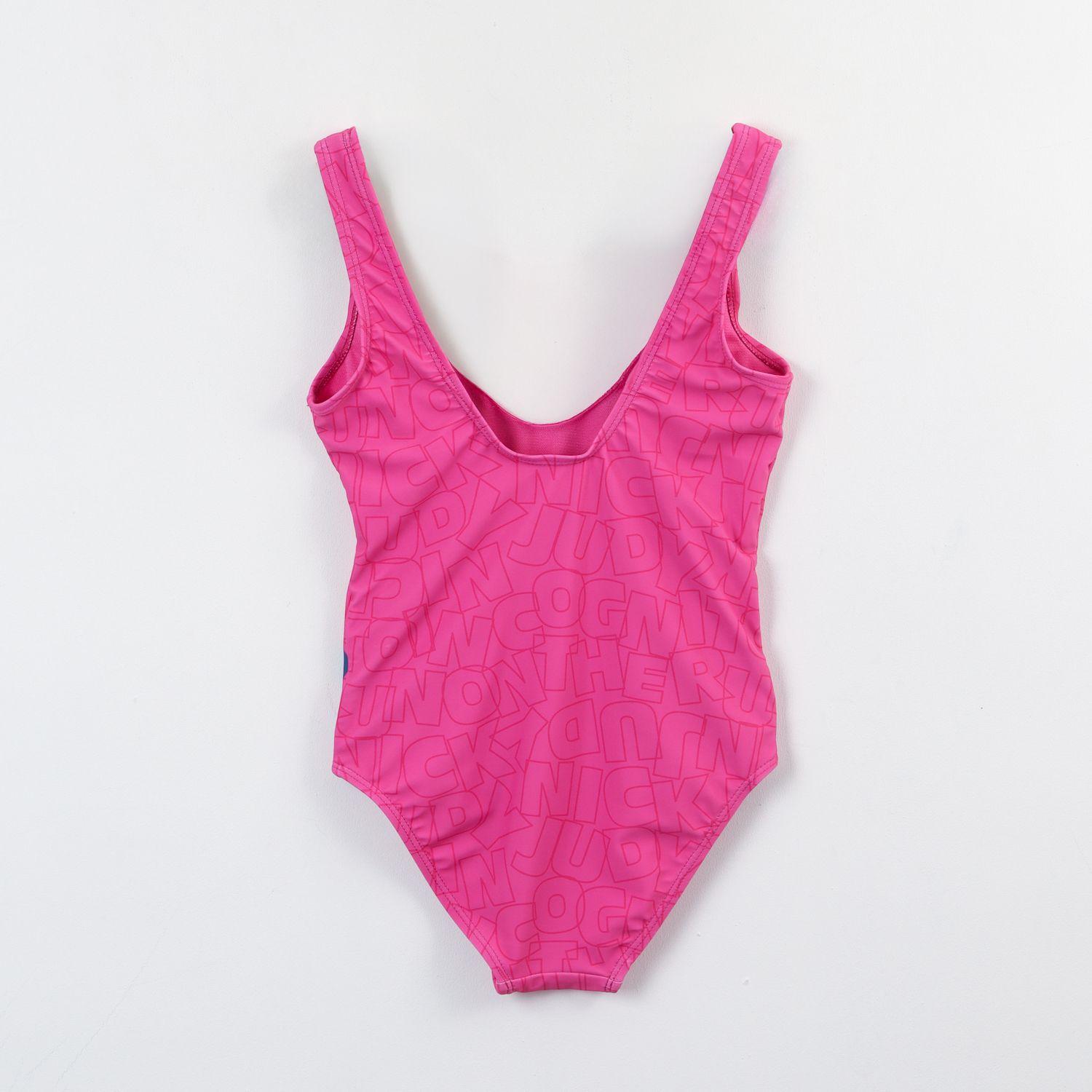Traje de baño Niña Rosado Hopps Zootopia Disney-1