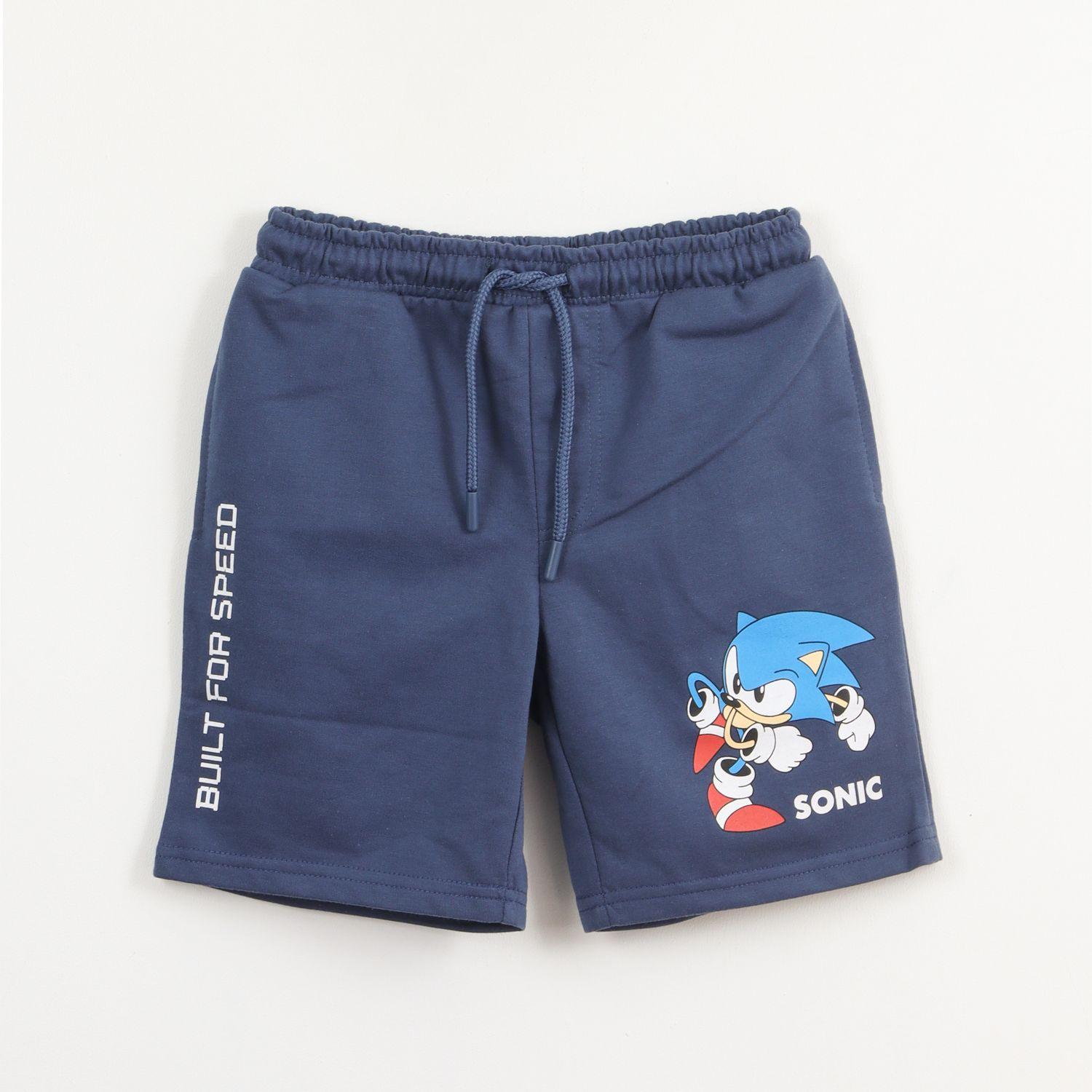 Short Niño Azul Built For Speed Sonic-0