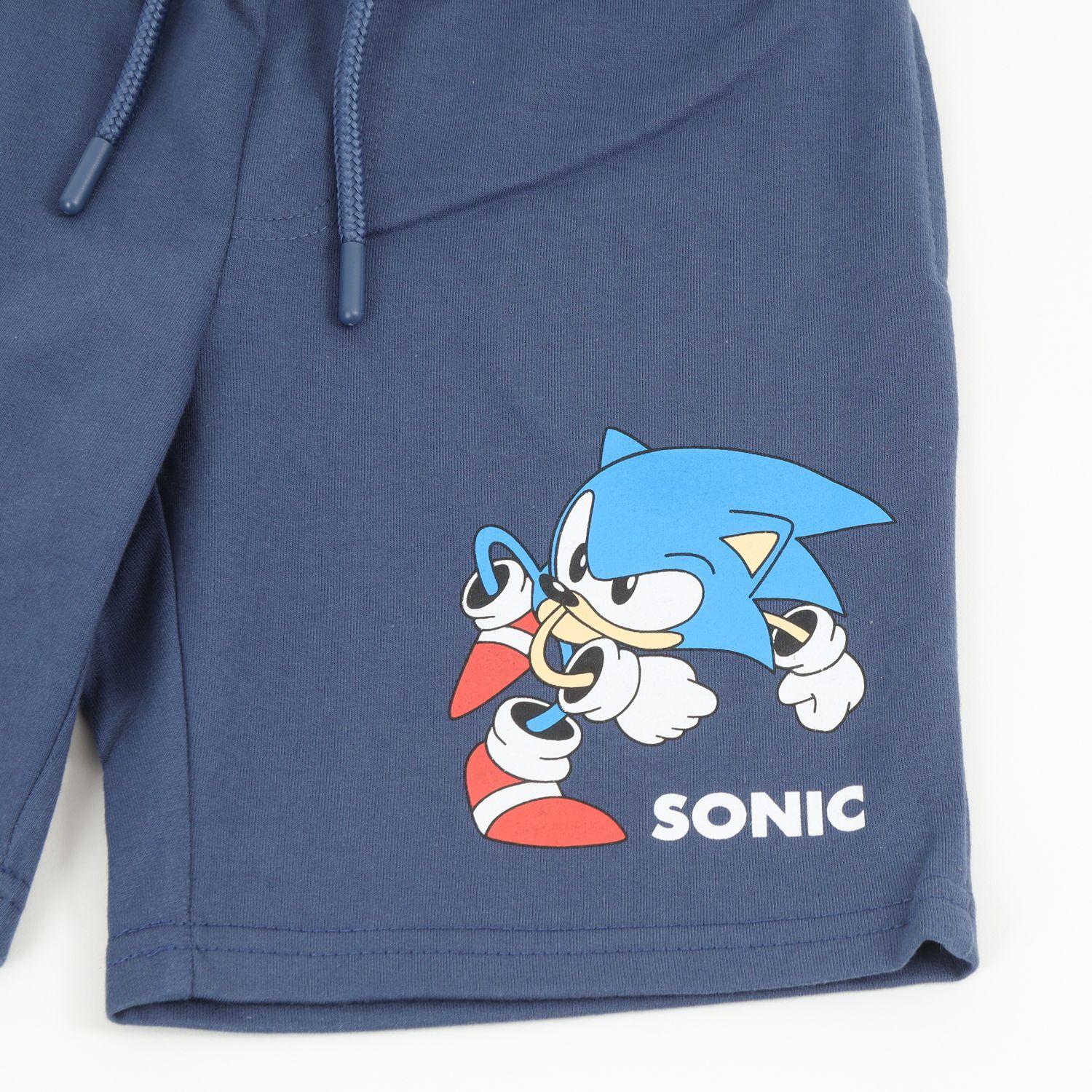 Short Niño Azul Built For Speed Sonic-2
