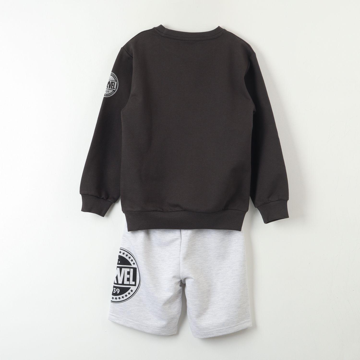 Conjunto Comfy Niño Spiderman Mascara Gris Marvel-3