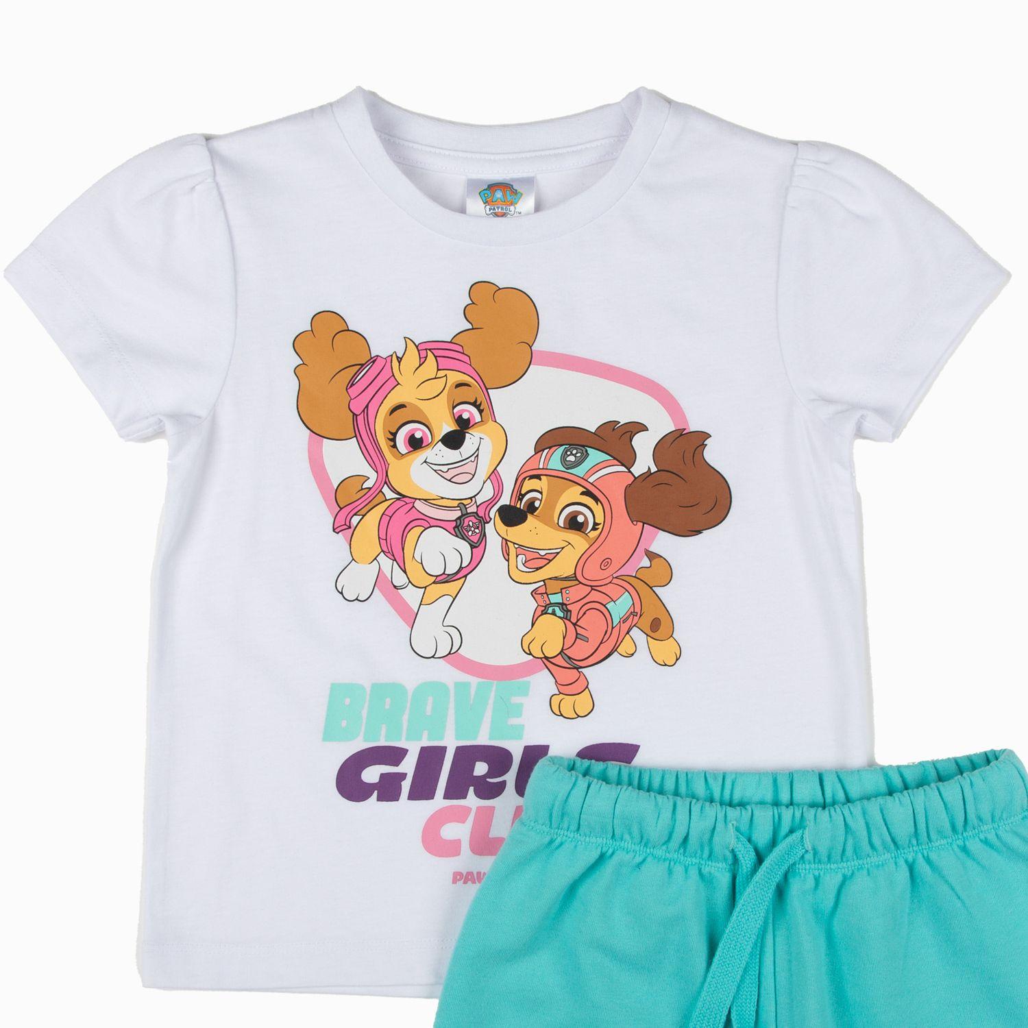 Conjunto Niña Brave Girls Club Turquesa Paw Patrol-5