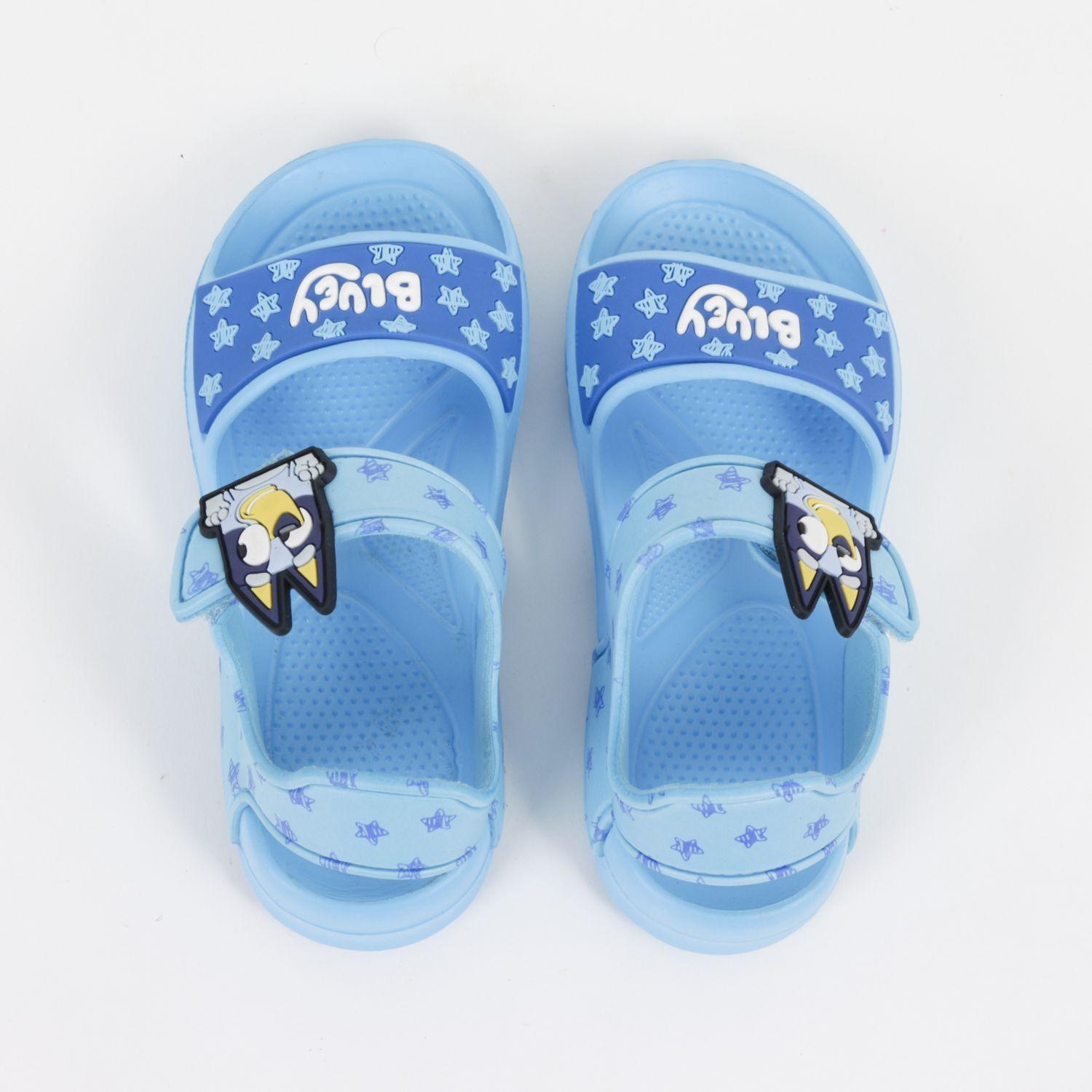 Sandalia Niño Celeste Estrellas Bluey-2