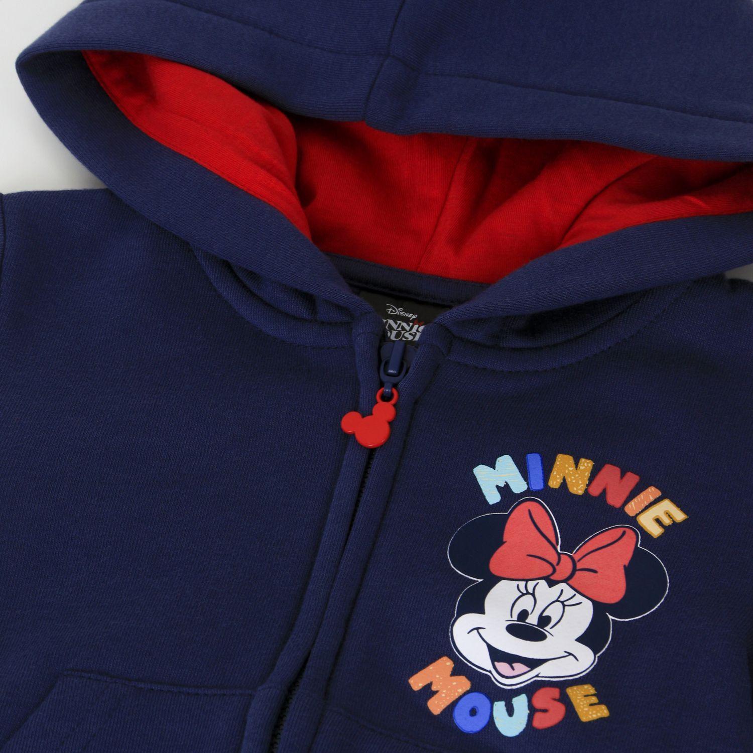 Polerón Escolar Niña Minnie Mouse Azul Marino Disney-2