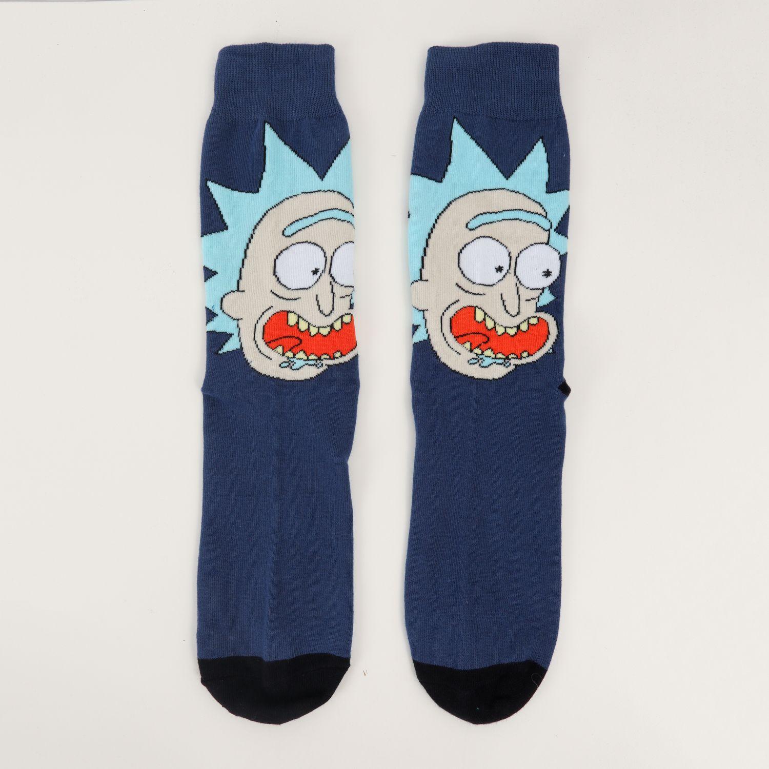 Bipack Calcetín Hombre Azul Rick and Morty-3