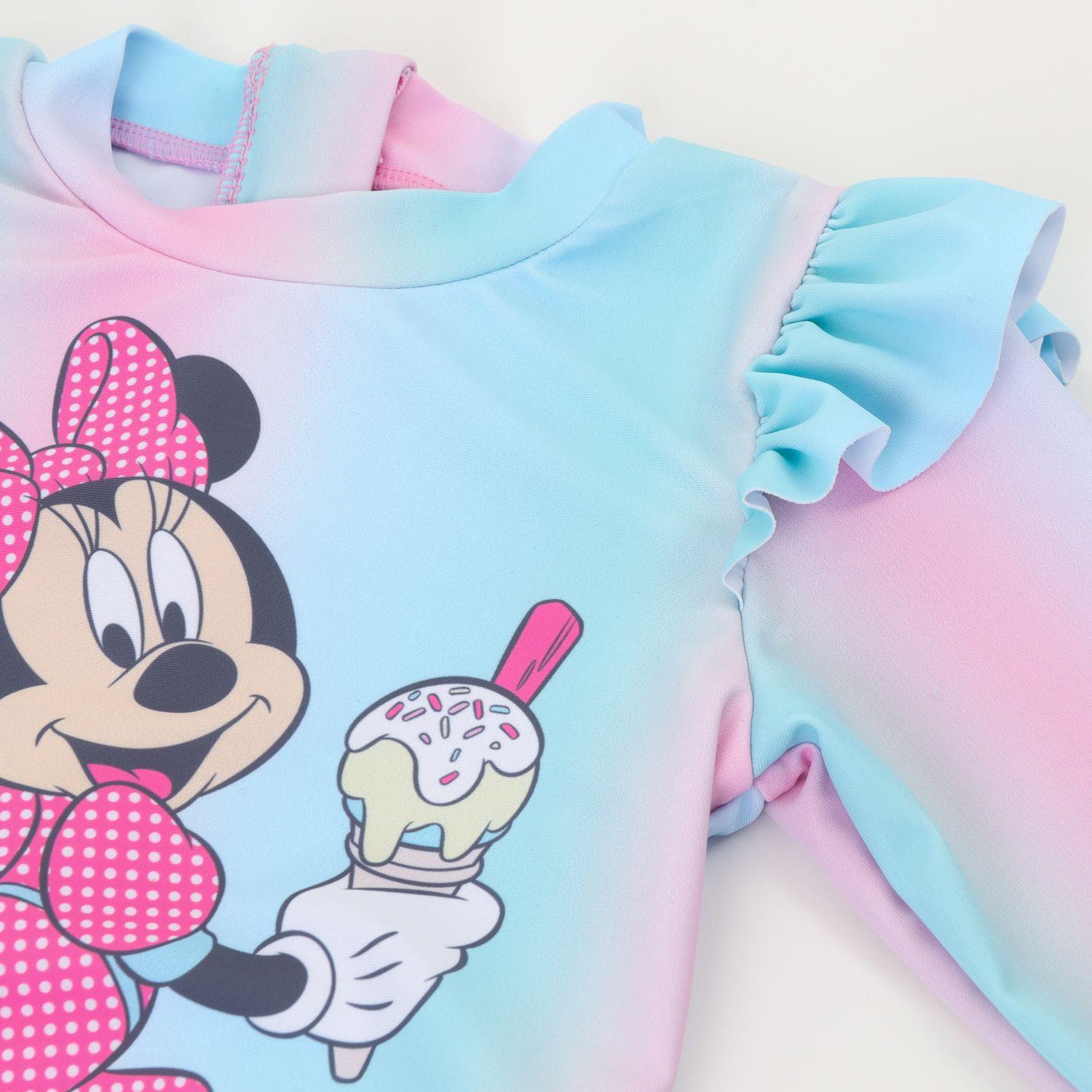 Traje de baño Niña Rosa Personaje Minnie Disney-2