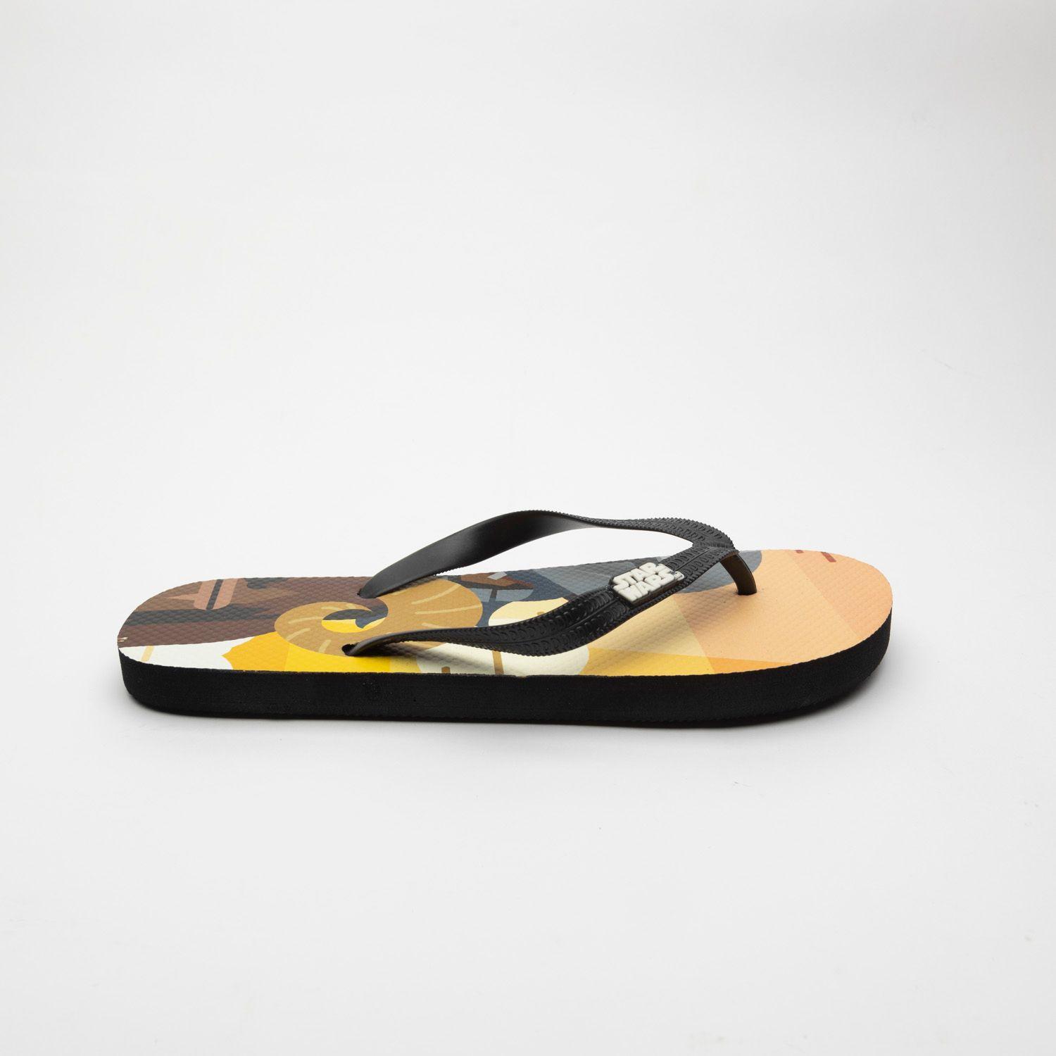 Sandalias Hombre Mandalorian Baby Yoda Star Wars Beige-2
