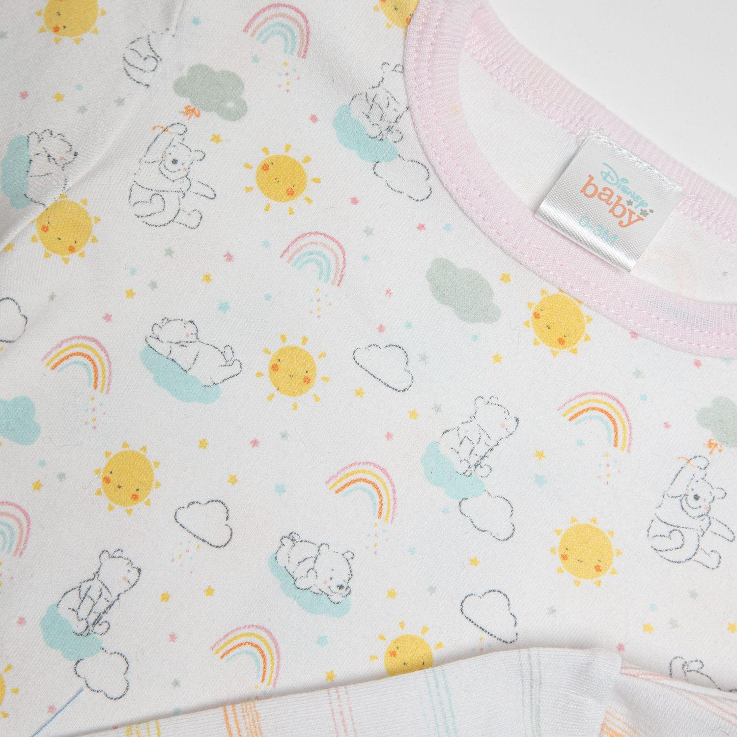 Set Bebe Winnie The Pooh Mas Miel Rosado Disney-3