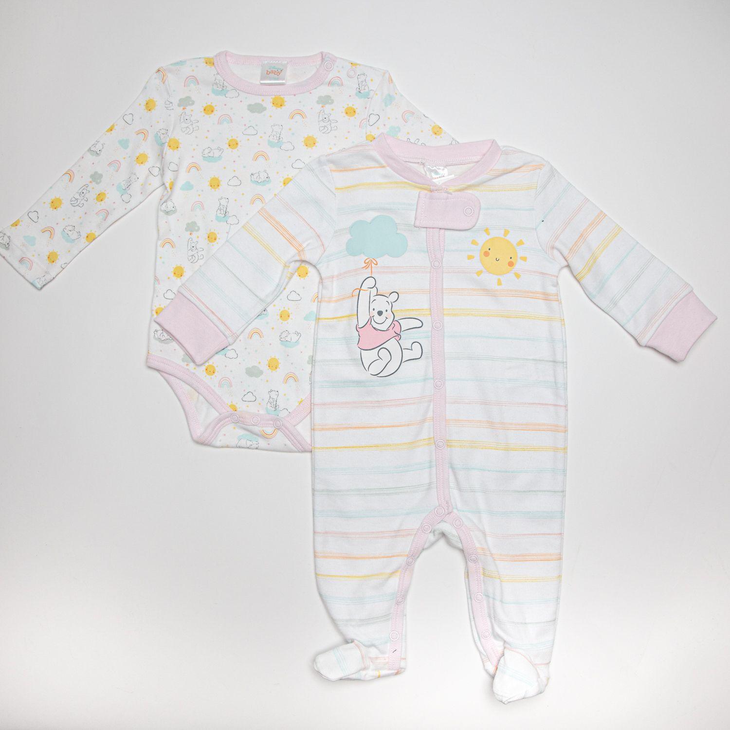 Set Bebe Winnie The Pooh Mas Miel Rosado Disney-0