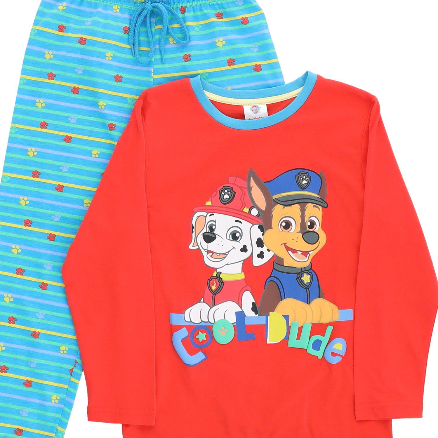 Pijama Niño Chase Cool Rojo Paw Patrol-2