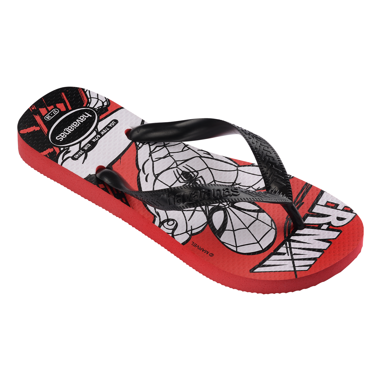 Sandalias Hombre Top Rojo Marvel Havaianas-1