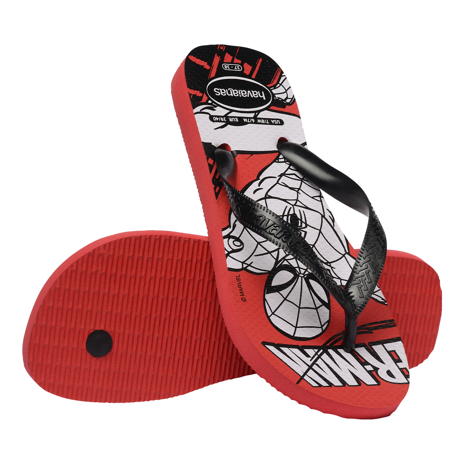 Sandalias Hombre Top Rojo Marvel Havaianas-3