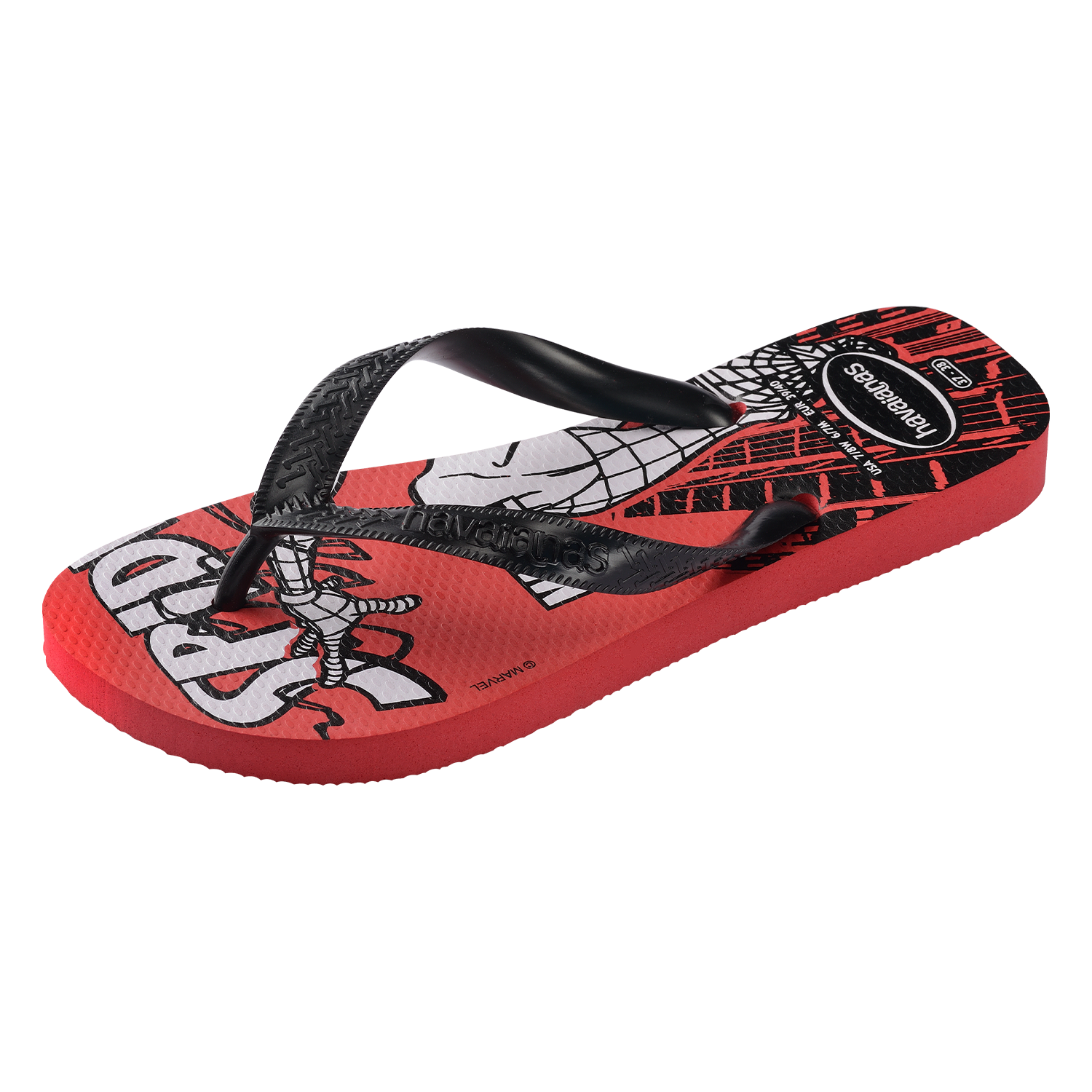 Sandalias Hombre Top Rojo Marvel Havaianas-5
