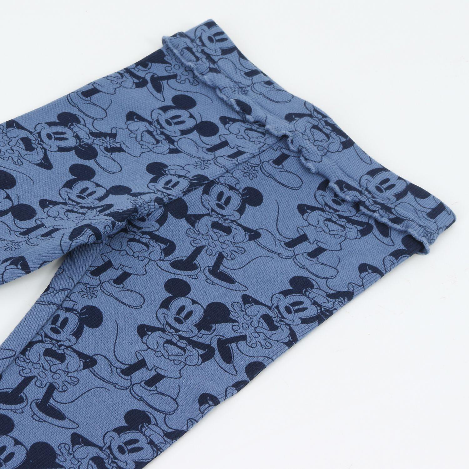 Calza Niña Full Print Minnie Mouse Azul Disney-2