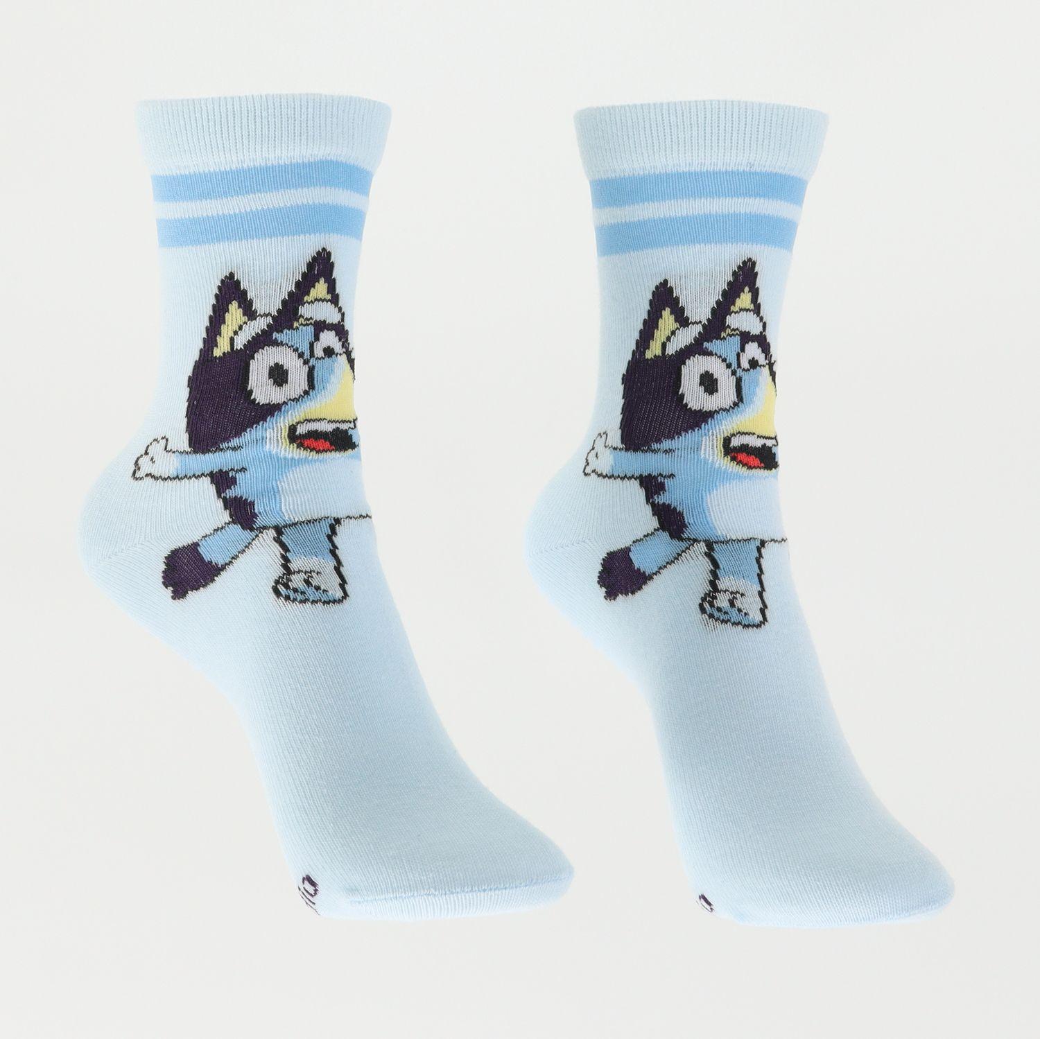 Tripack Calcetines Niño Blanco Logos Bluey-3