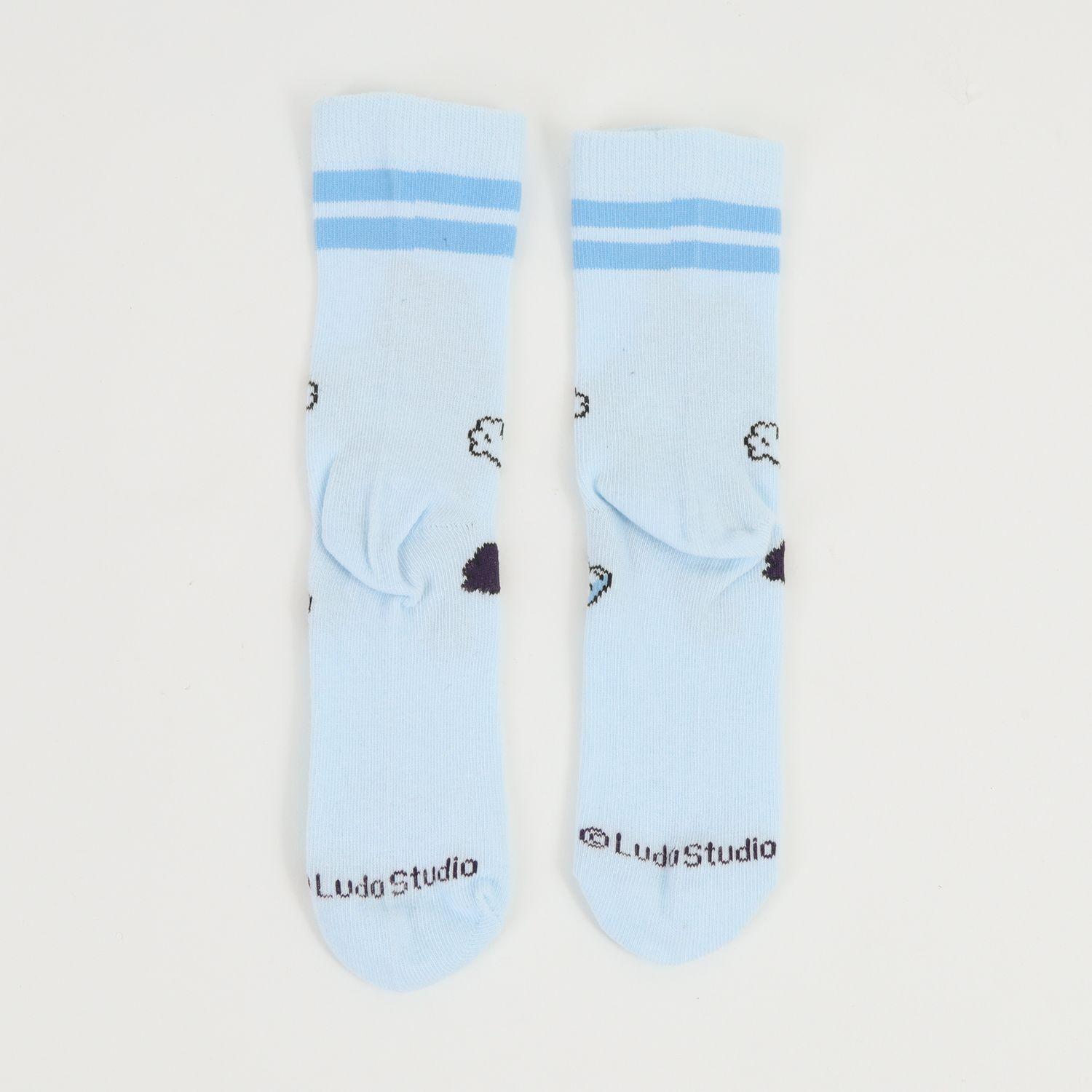 Tripack Calcetines Niño Blanco Logos Bluey-9