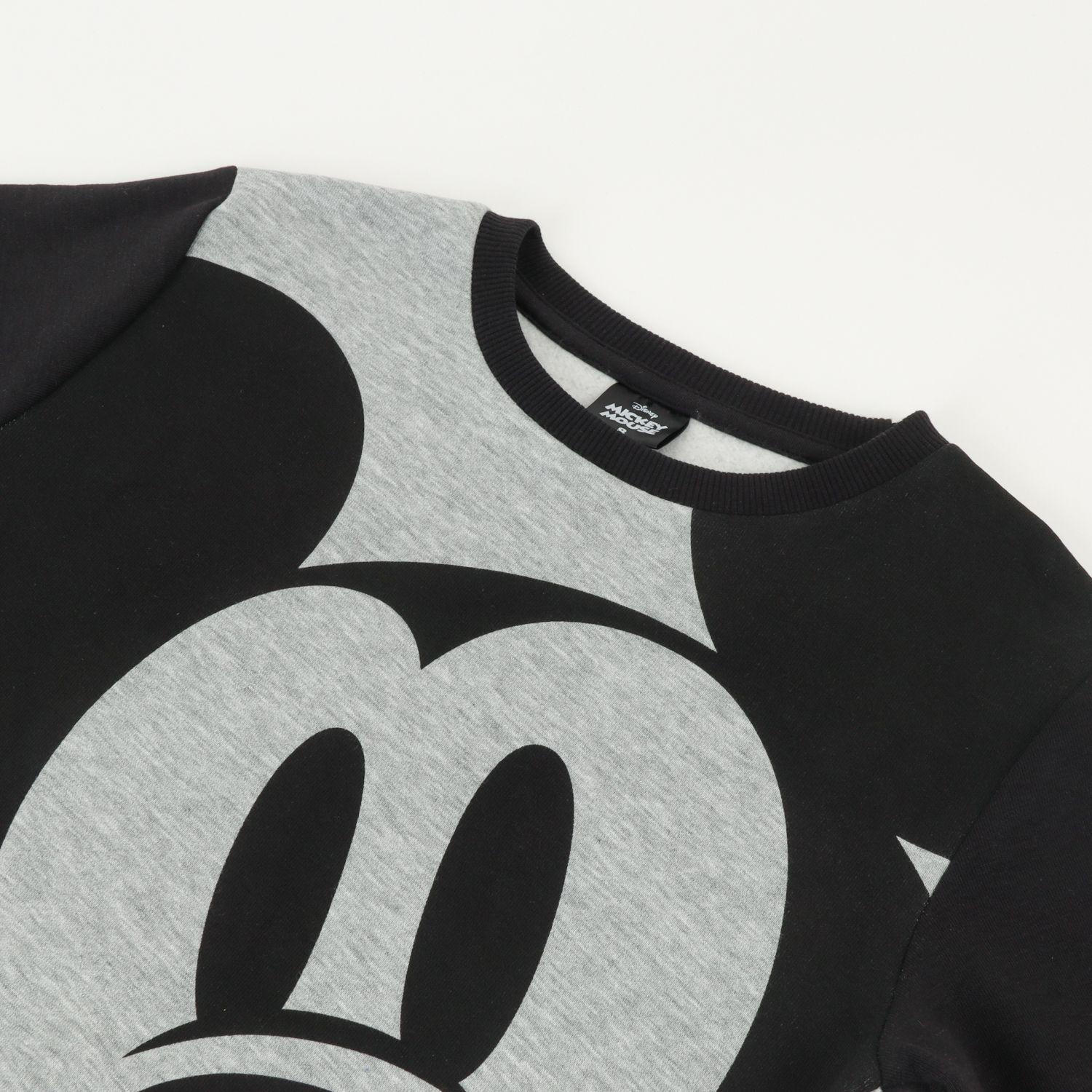 Buzo Niño Mickey Cartoon Gris Disney-1