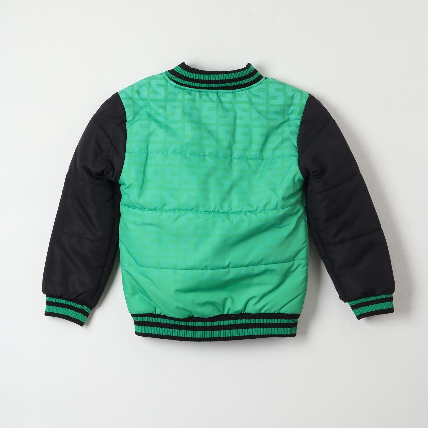 Chaqueta Niño Sss Boom Verde Minecraft-3