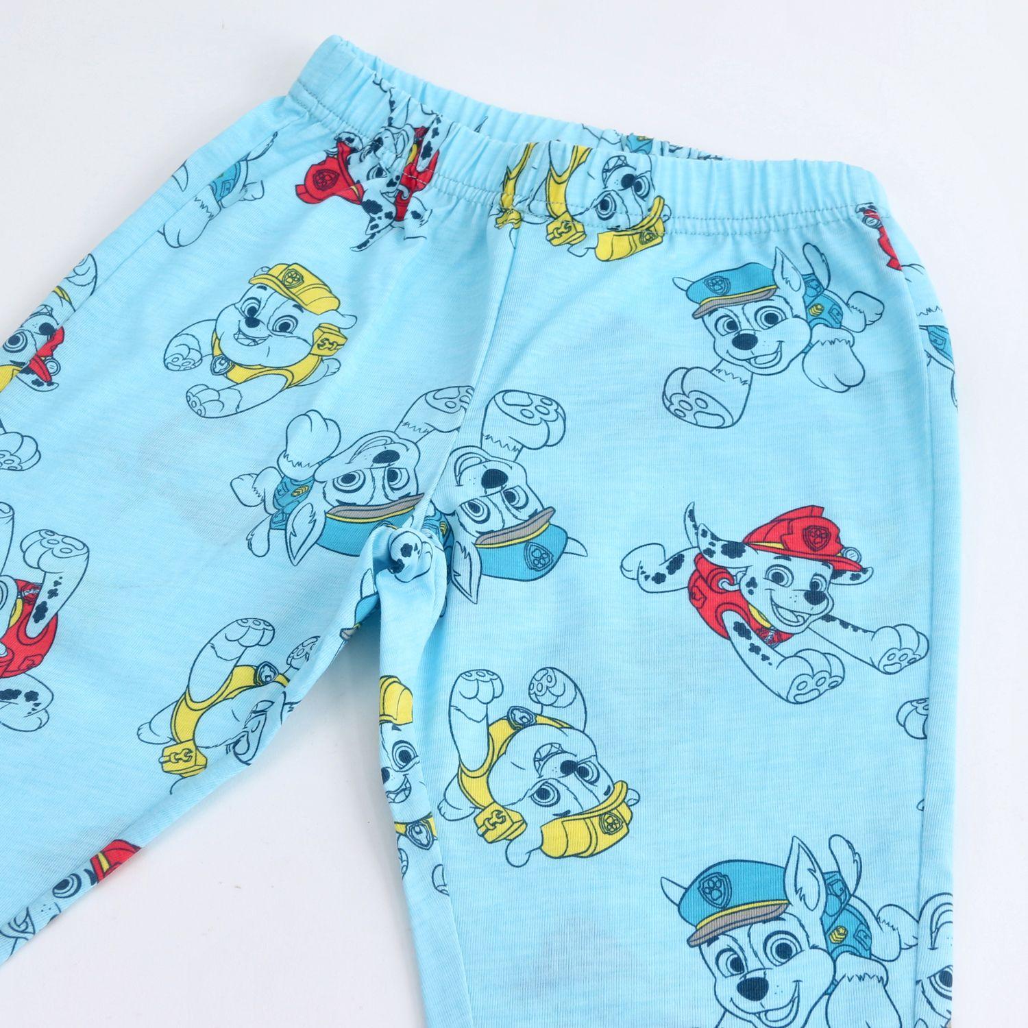 Pijama Manga Corta Niño Paw Patrol Full Print Blanco-3