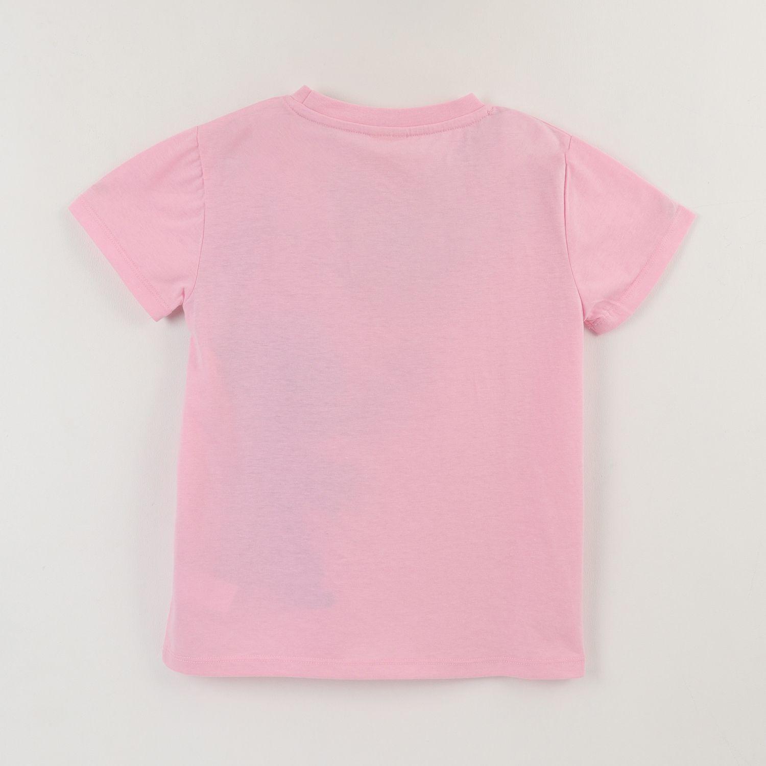 Polera Manga Corta Niña Rosado Stitch Lilo & Stitch Disney-1