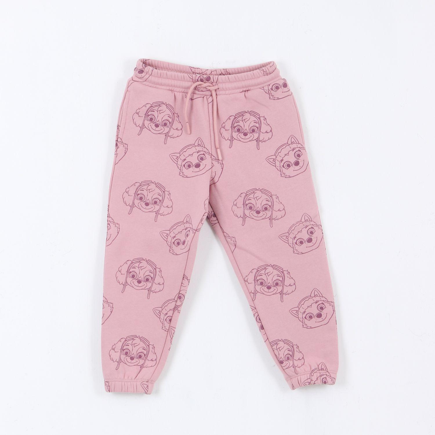 Pantalón de Buzo Niña Skye & Everest Rosado Paw Patrol-0