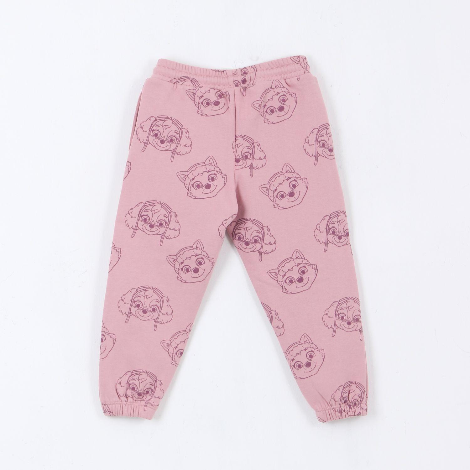 Pantalón de Buzo Niña Skye & Everest Rosado Paw Patrol-1