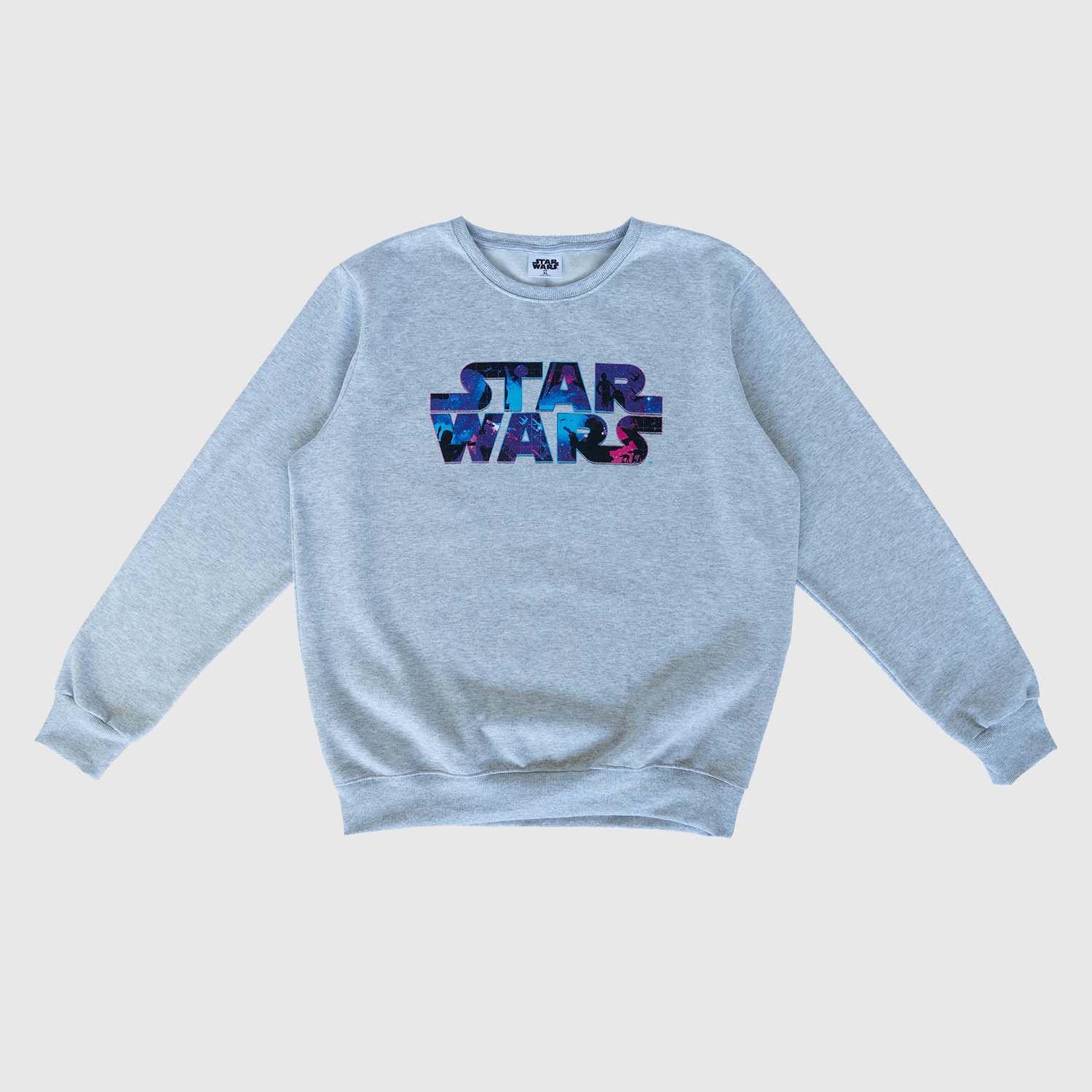 Poleron Hombre Star Wars  Colores Gris-0