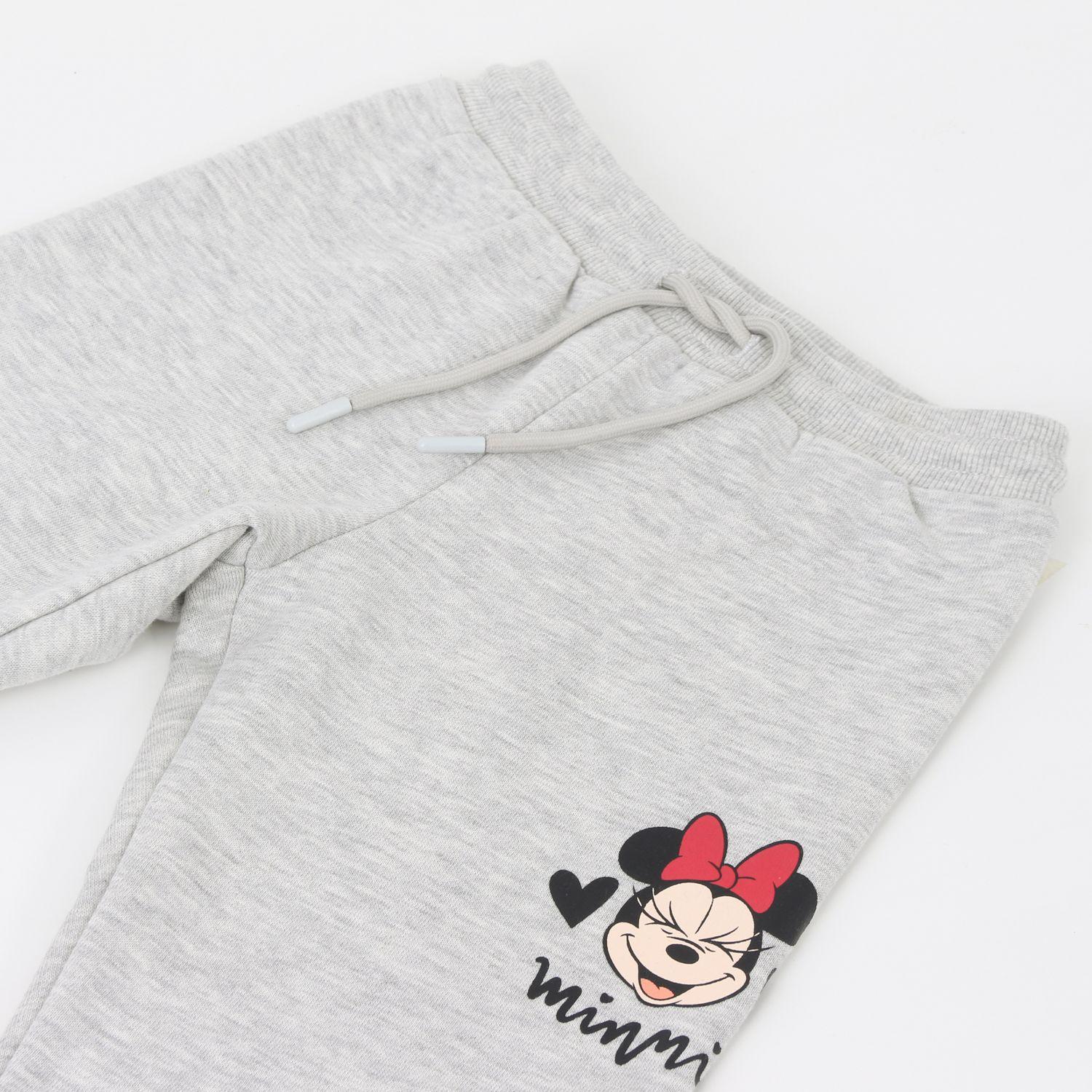 Conjunto Buzo Niña Vuelos Minnie Gris Disney-3
