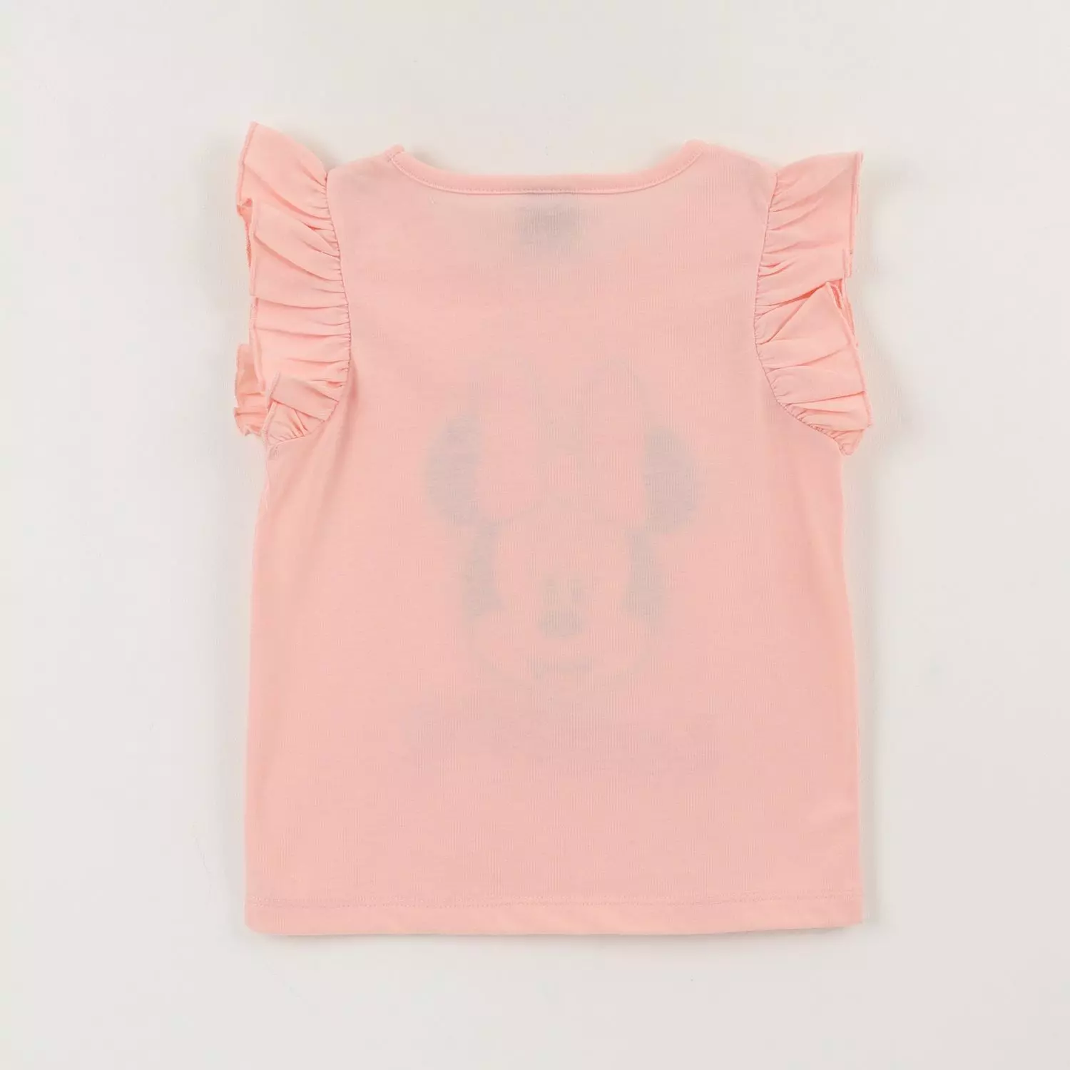 Polera Sin Manga Niña Damasco Minnie Mouse Disney-1
