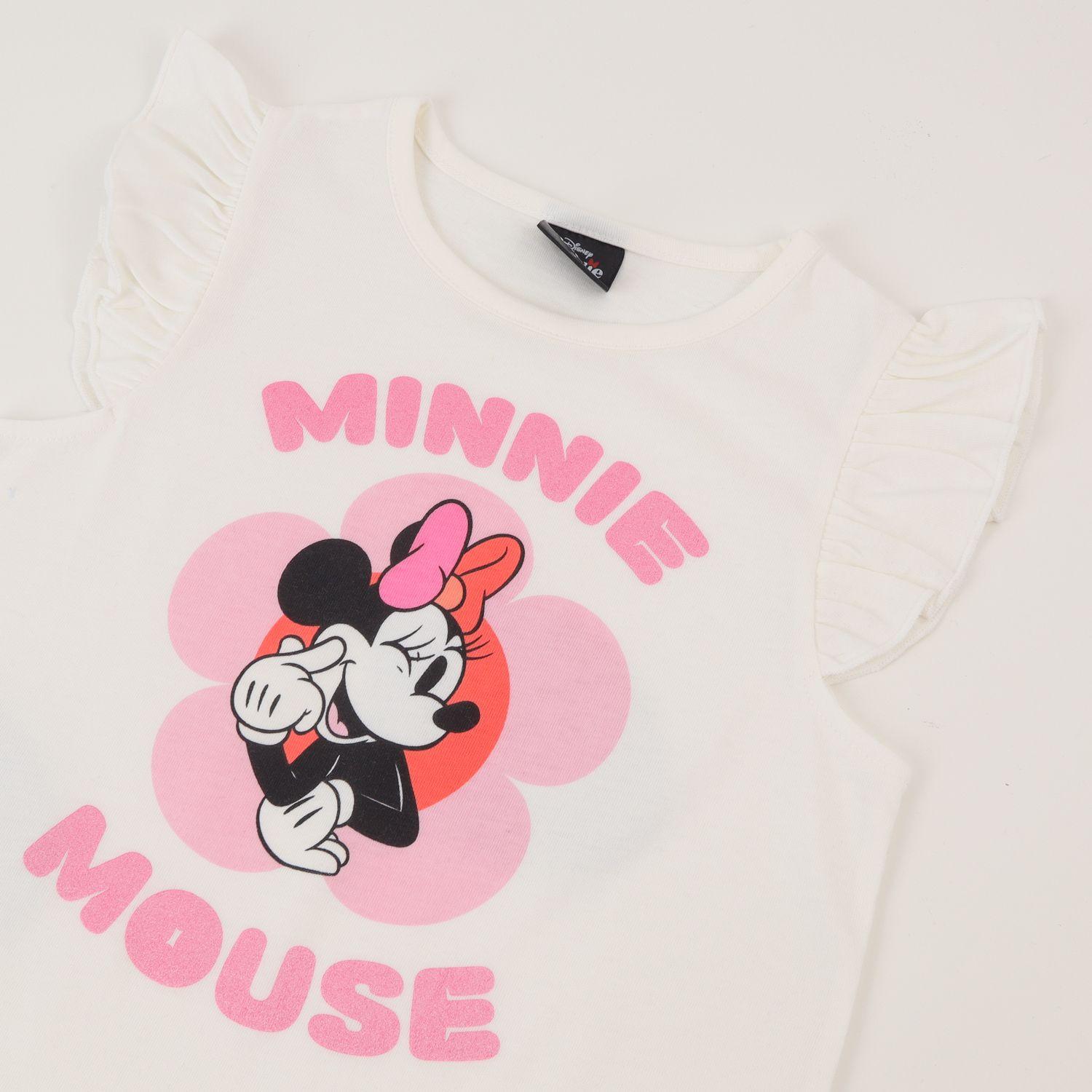 Conjunto Niña Rosado Minnie Mouse Cheeck Disney-2