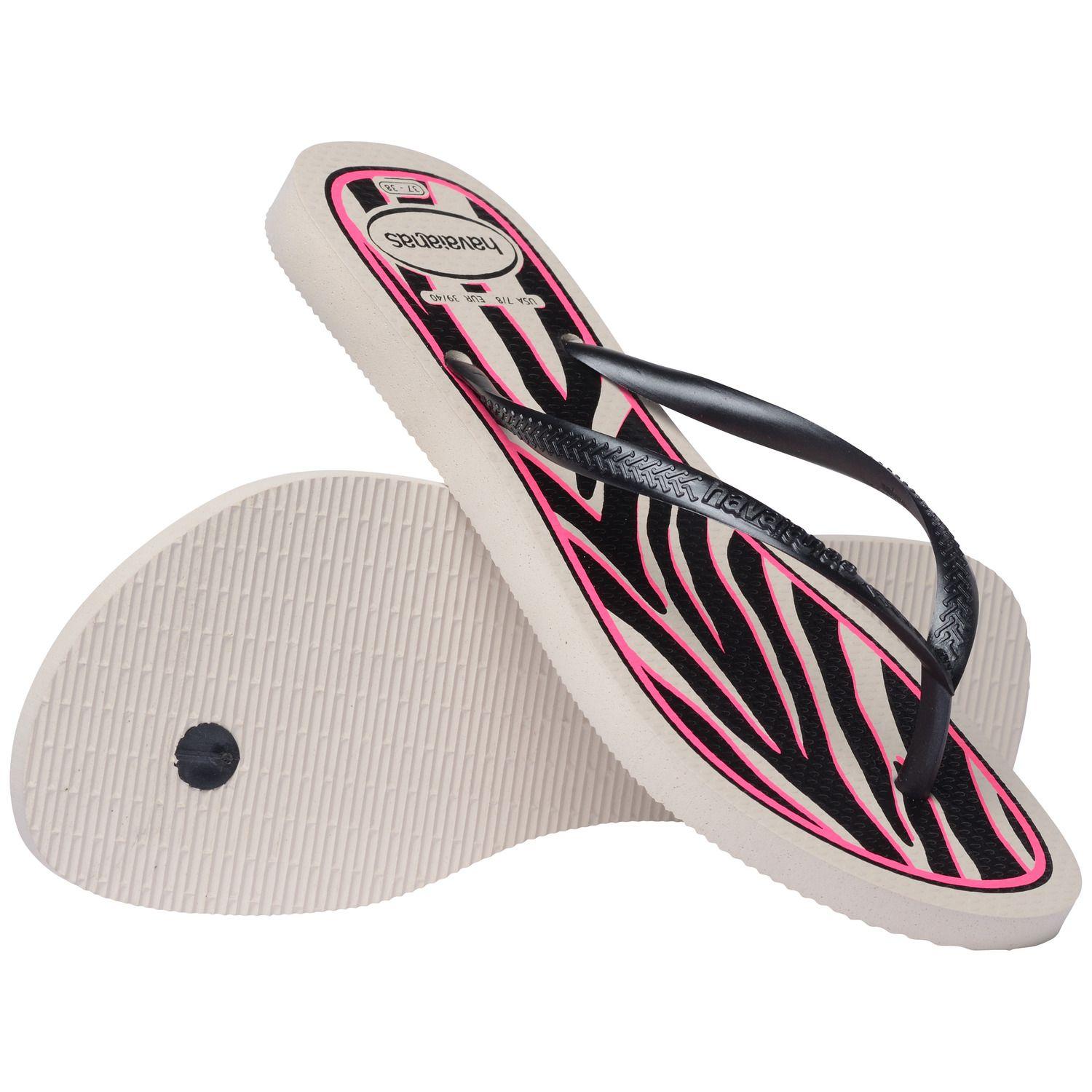 Sandalia Mujer Slim Animal Fucsia Havaianas-3